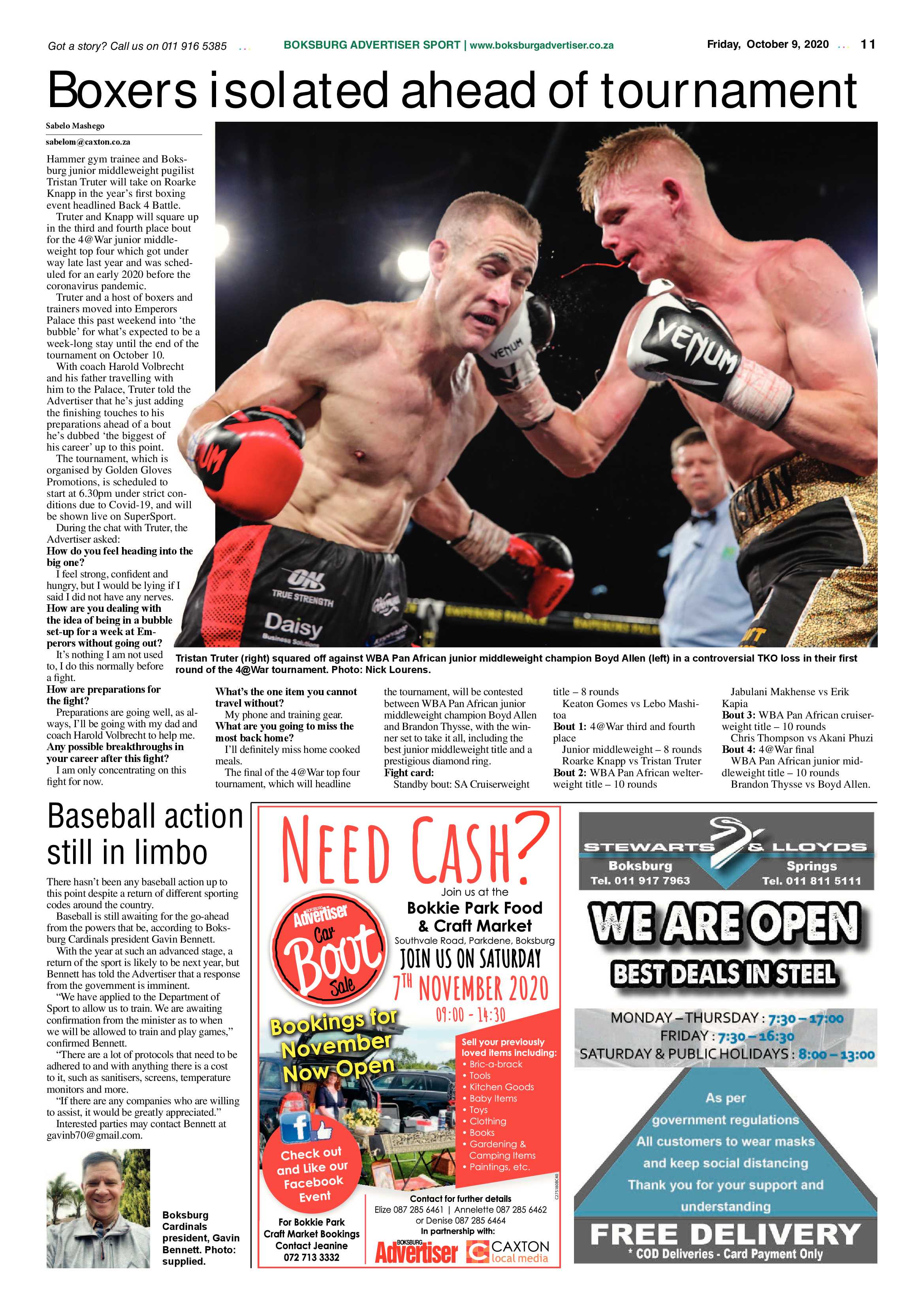 Boksburg Advertiser 06 October  2020 page 11