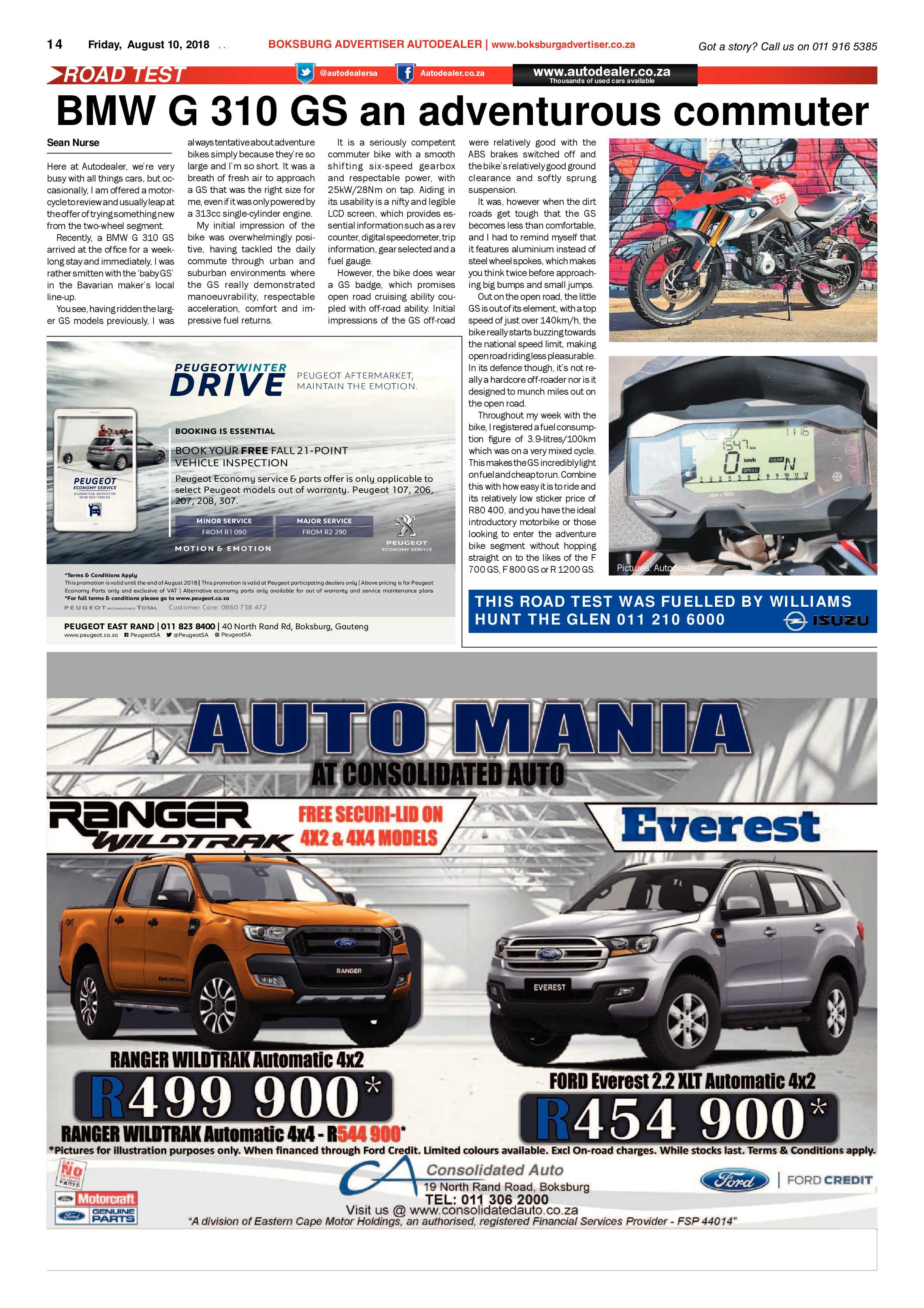 Boksburg Advertiser 07 August 2018 page 14