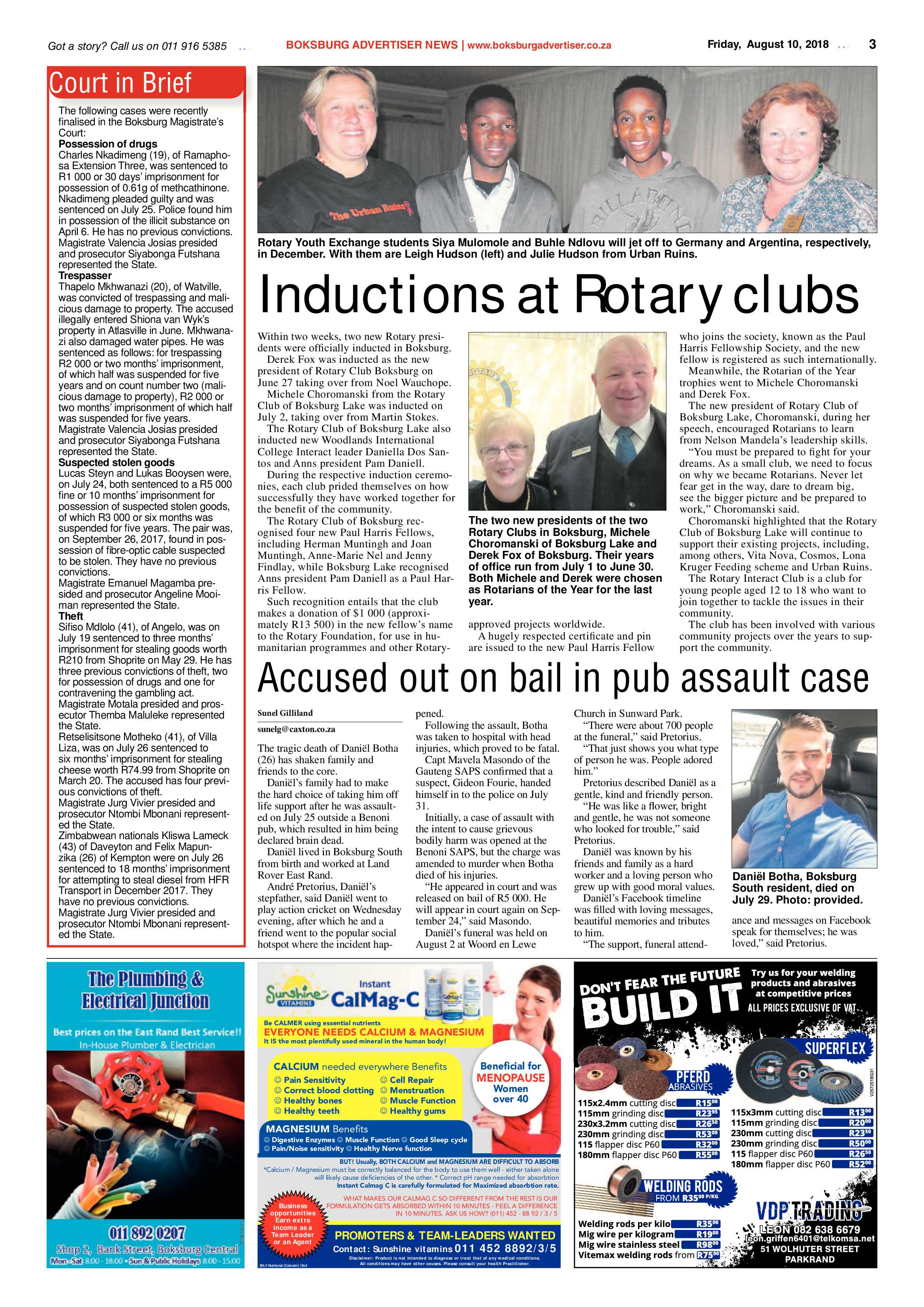 Boksburg Advertiser 07 August 2018 page 3