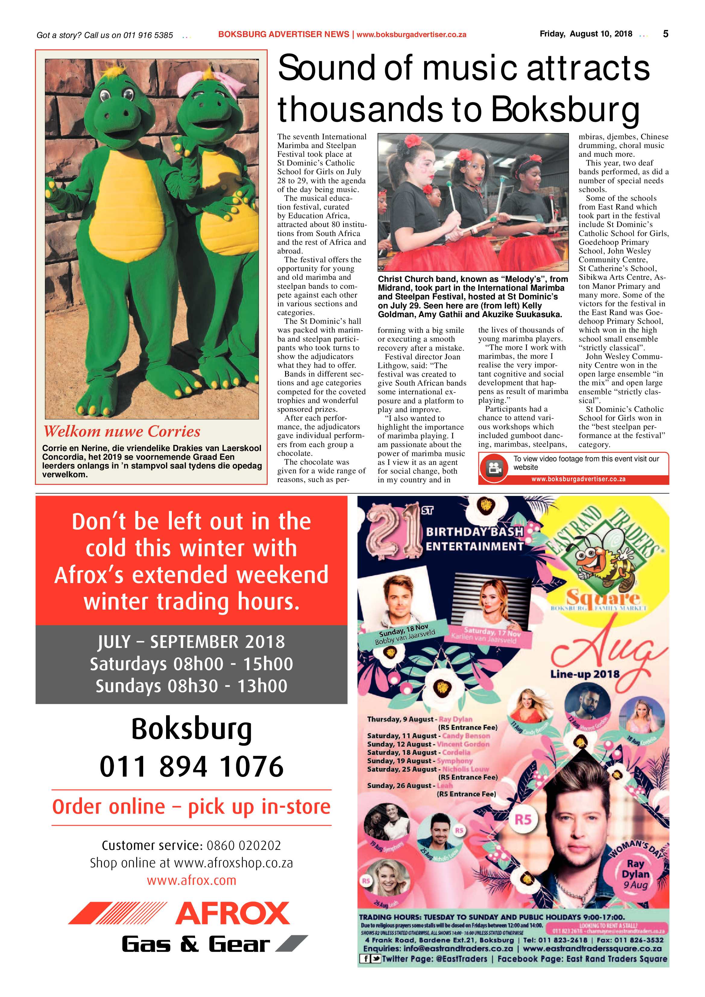 Boksburg Advertiser 07 August 2018 page 5