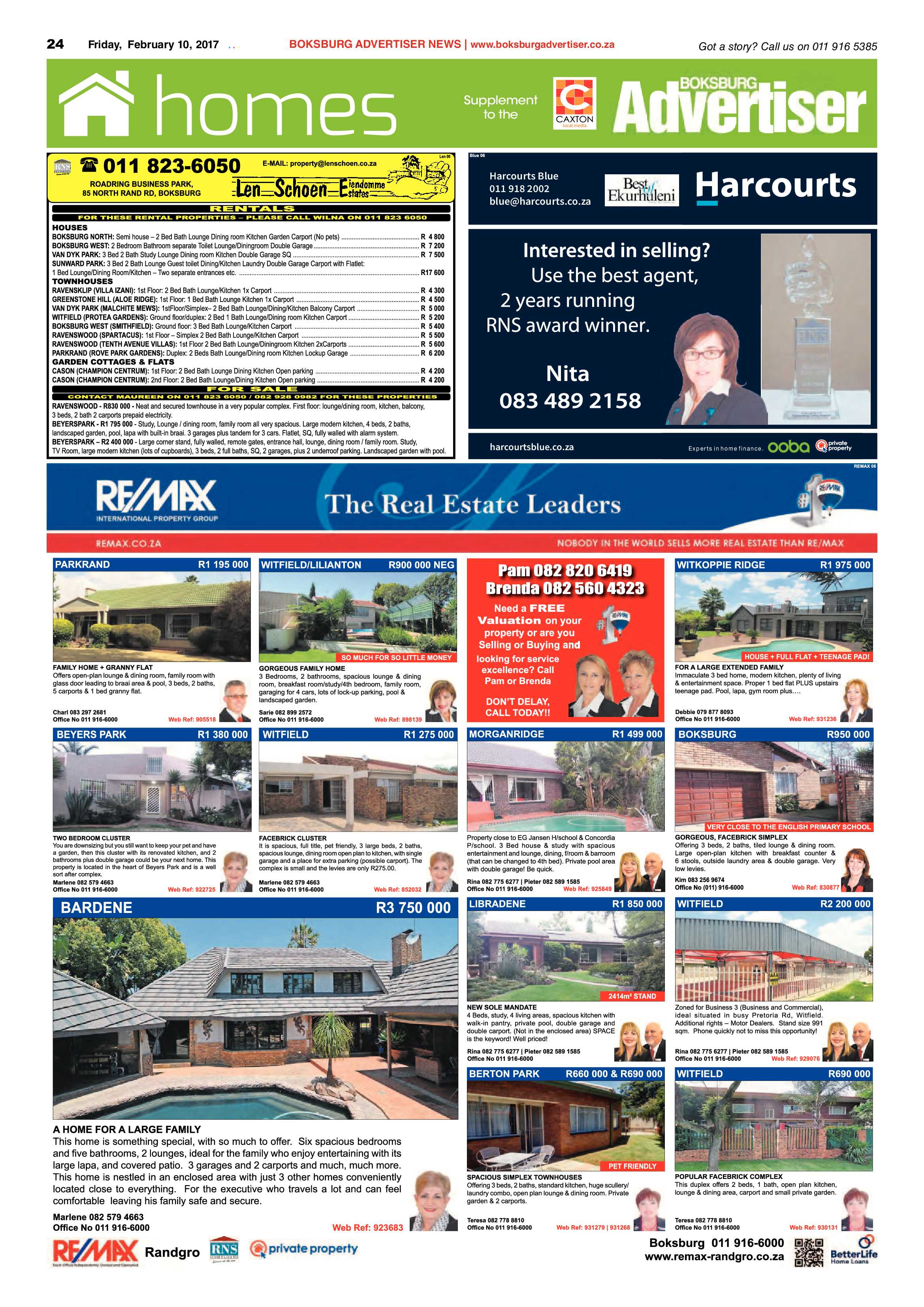 Boksburg Advertiser 07 February 2017 page 24