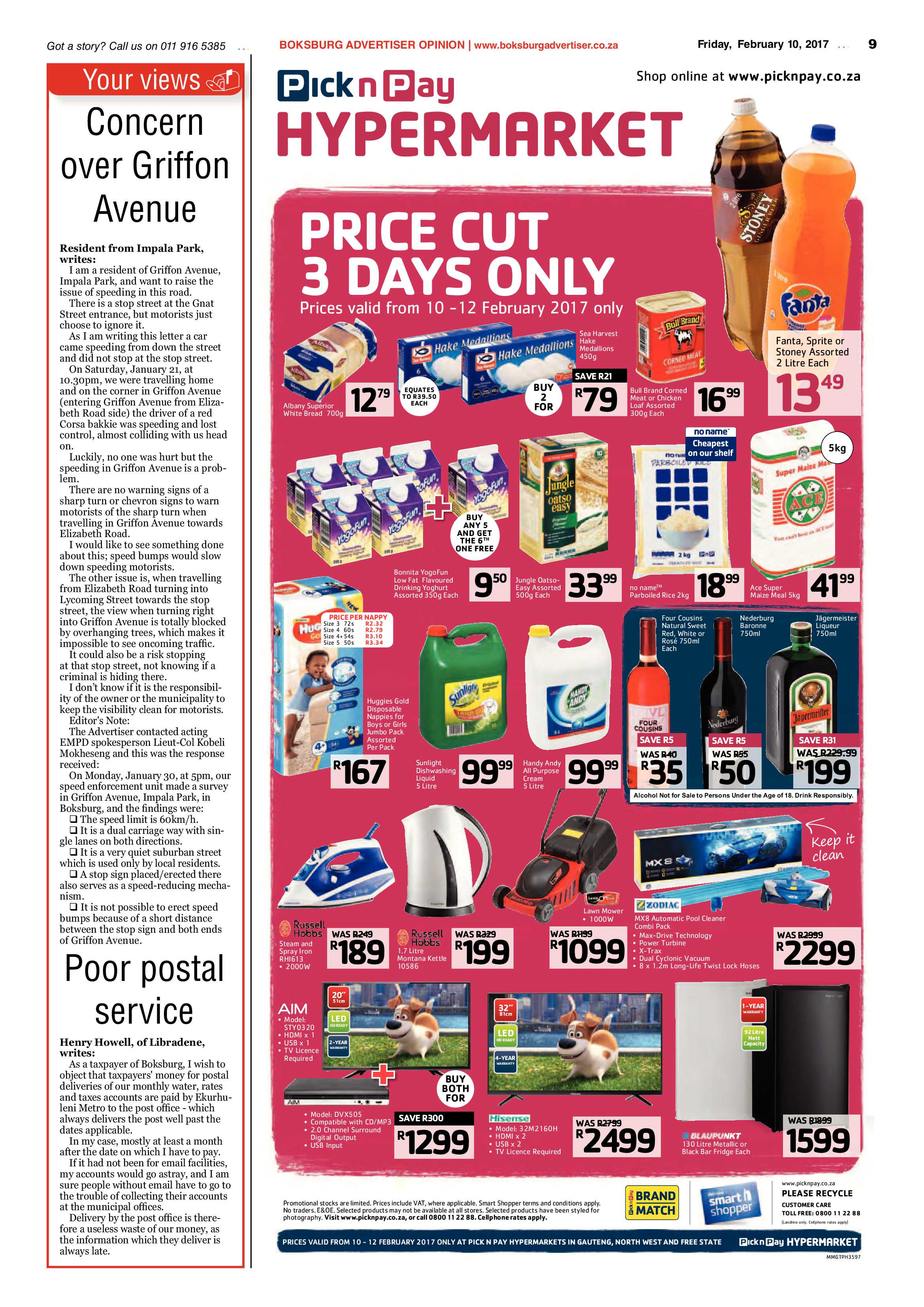 Boksburg Advertiser 07 February 2017 page 9