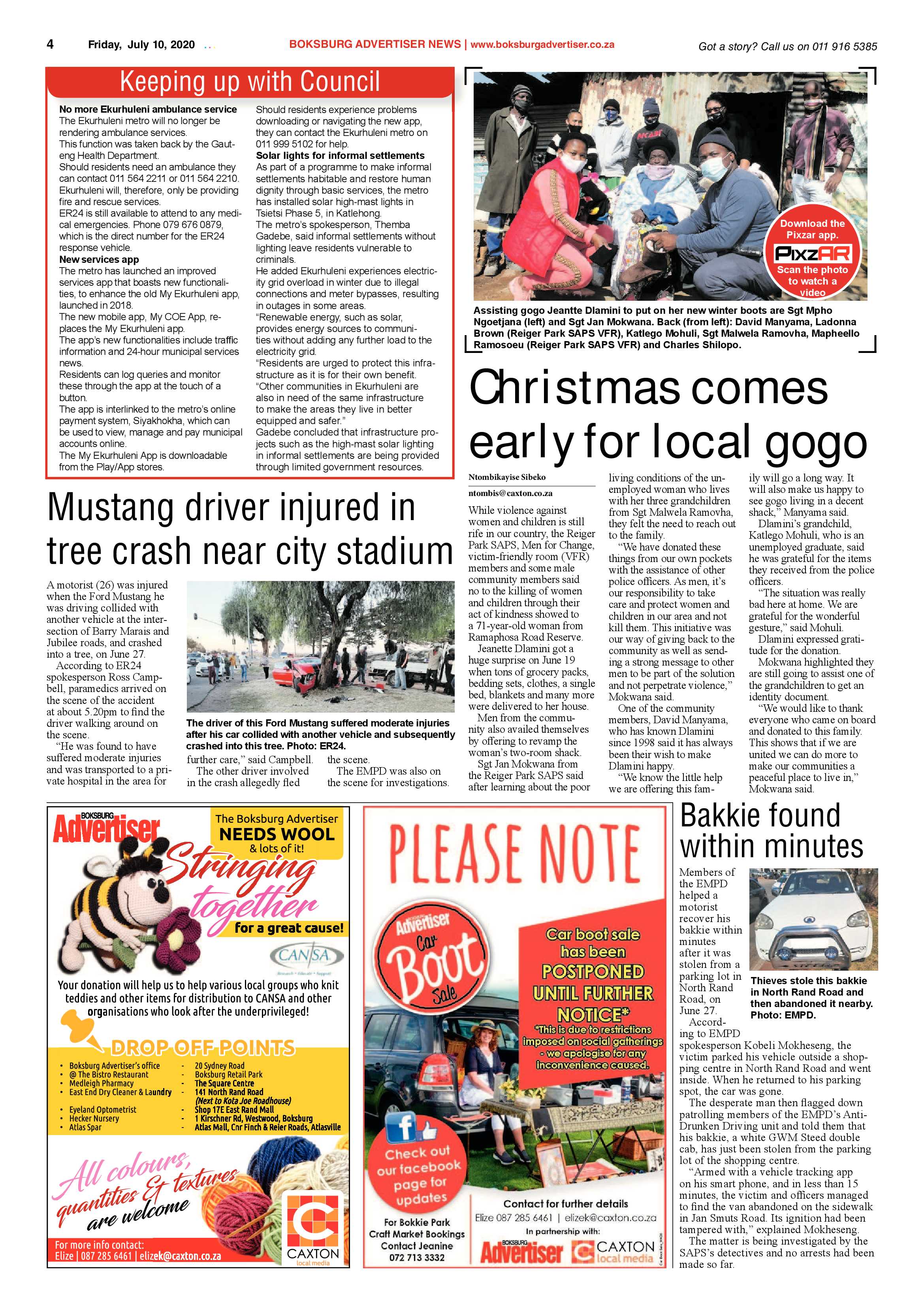 Boksburg Advertiser 07 July 2020 page 4