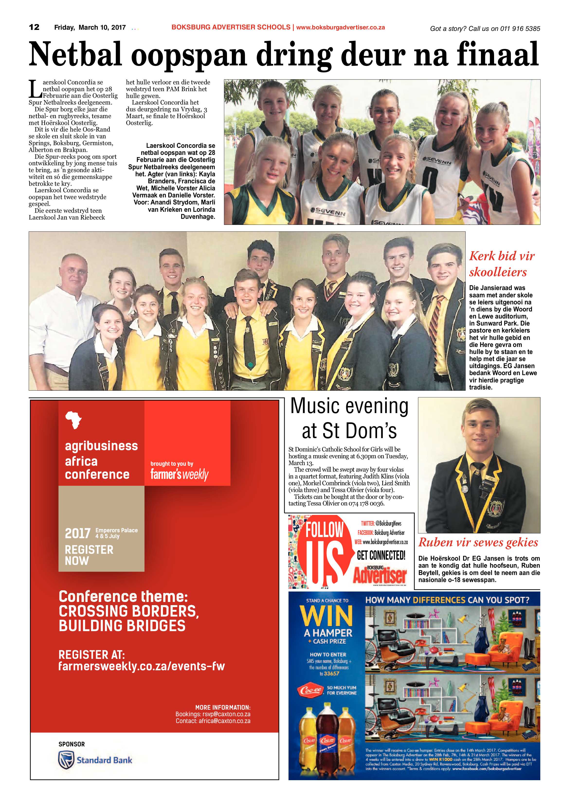 Boksburg Advertiser 07 March 2017 page 12