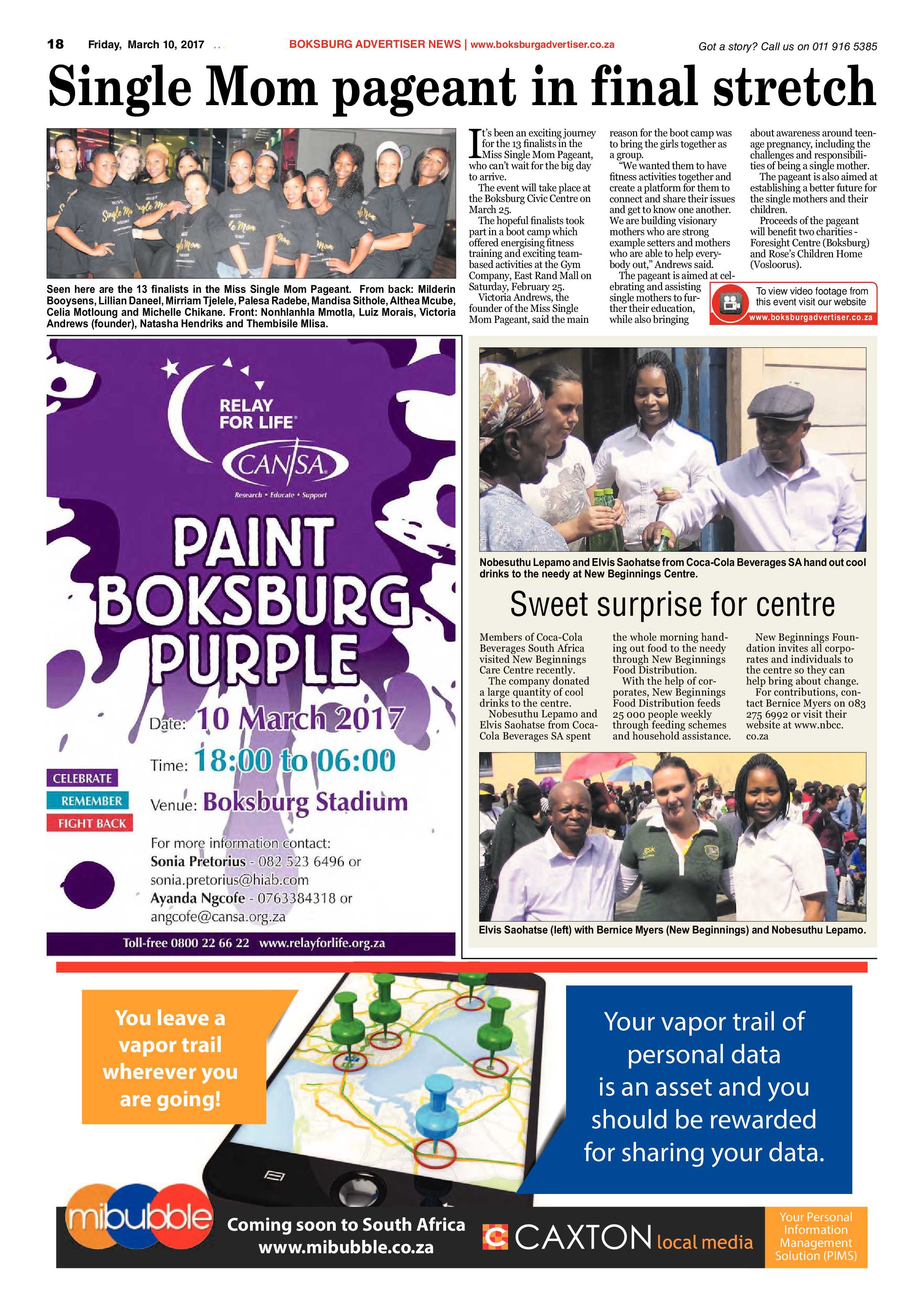 Boksburg Advertiser 07 March 2017 page 18
