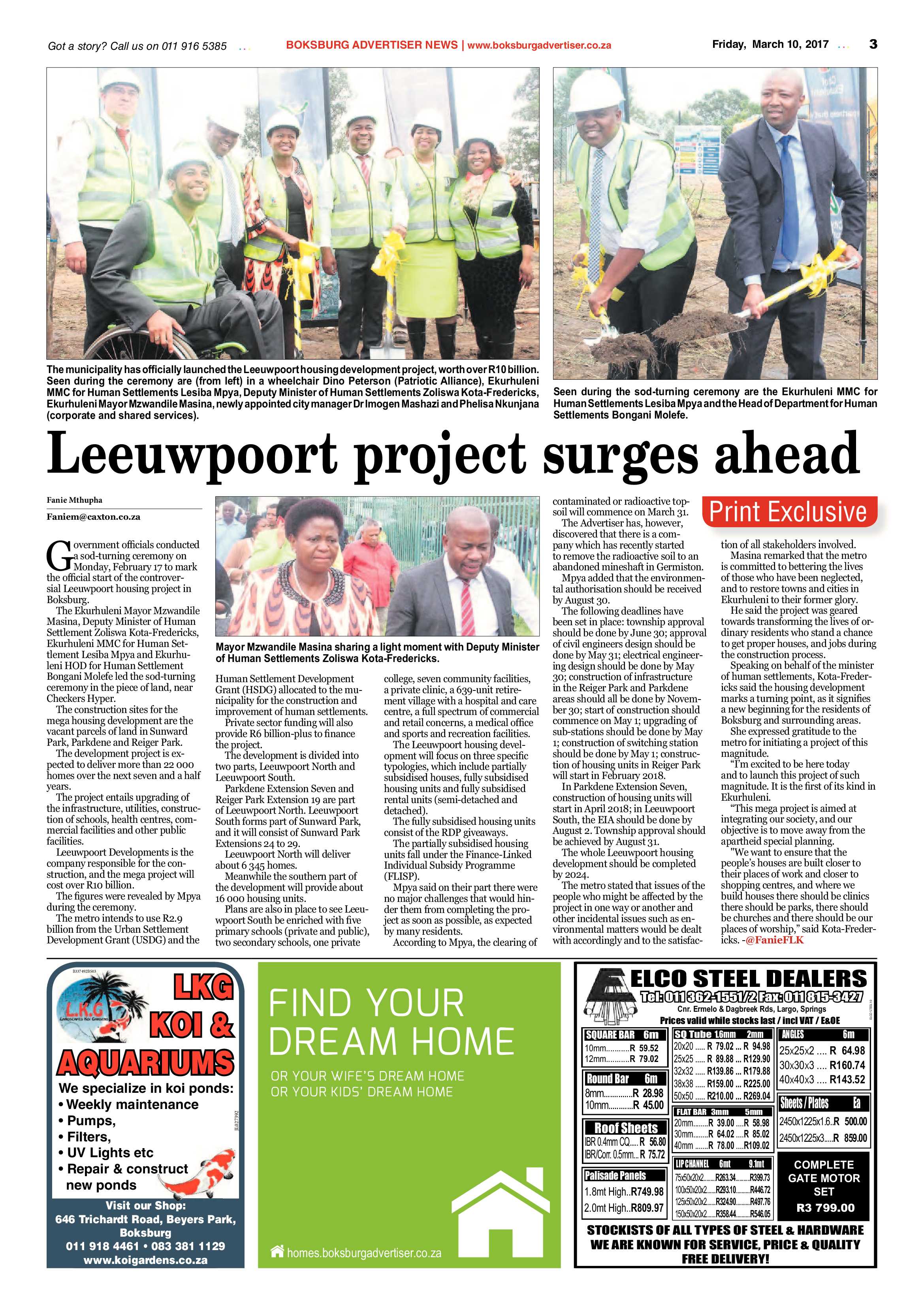 Boksburg Advertiser 07 March 2017 page 3