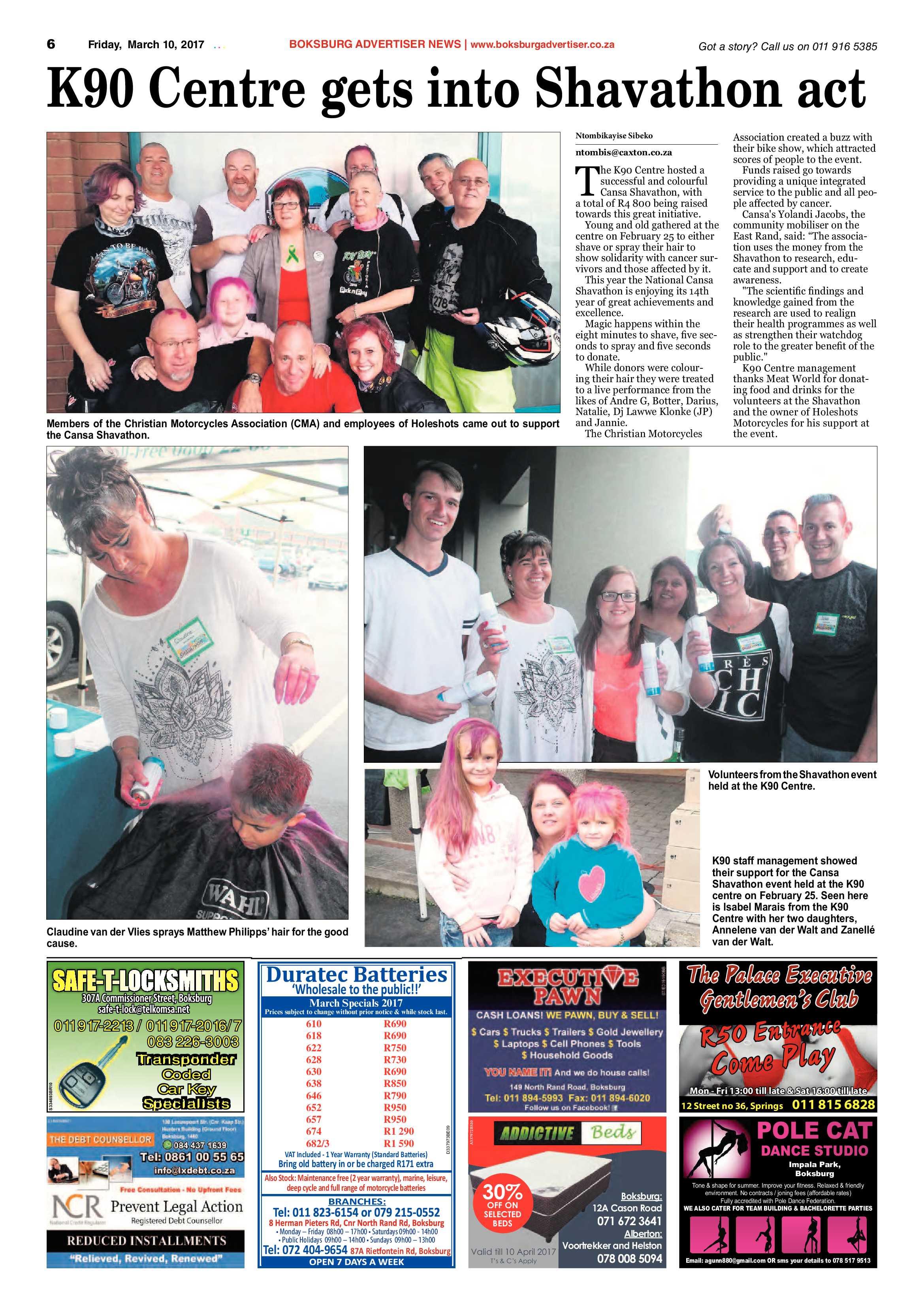 Boksburg Advertiser 07 March 2017 page 6