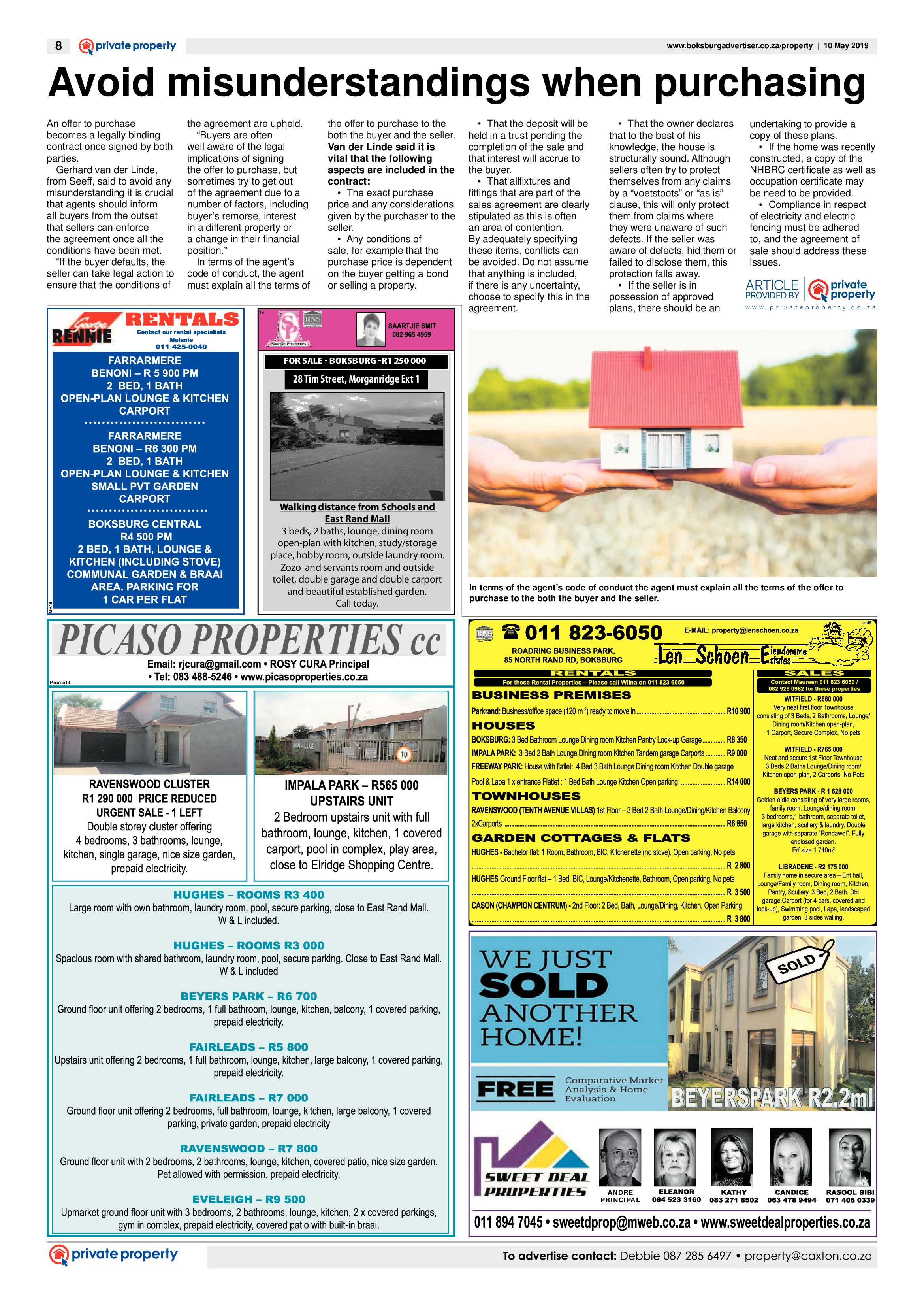 Boksburg Advertiser 07 May 2019 page 8