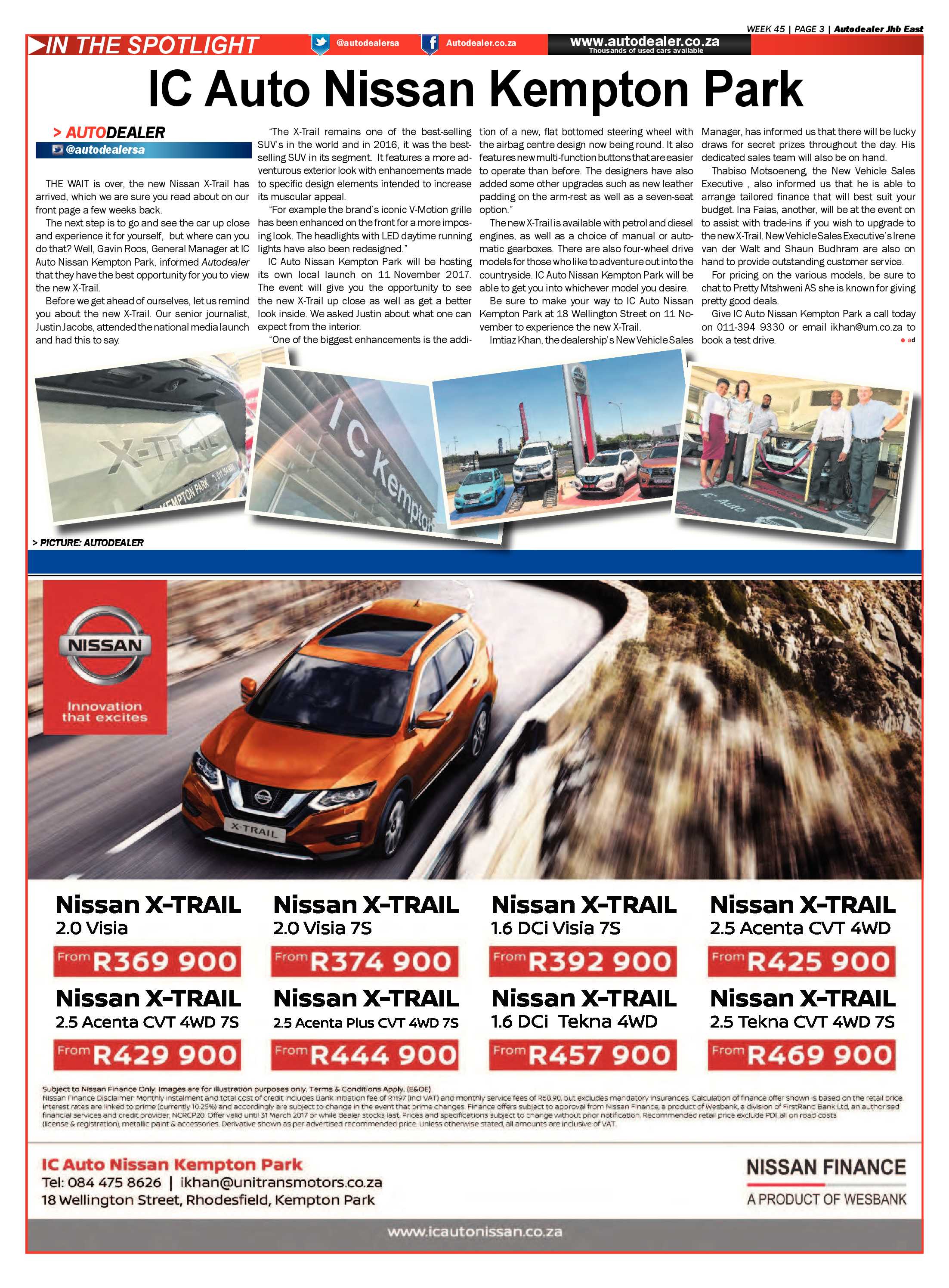 Boksburg Advertiser 07 November 2017 page 27