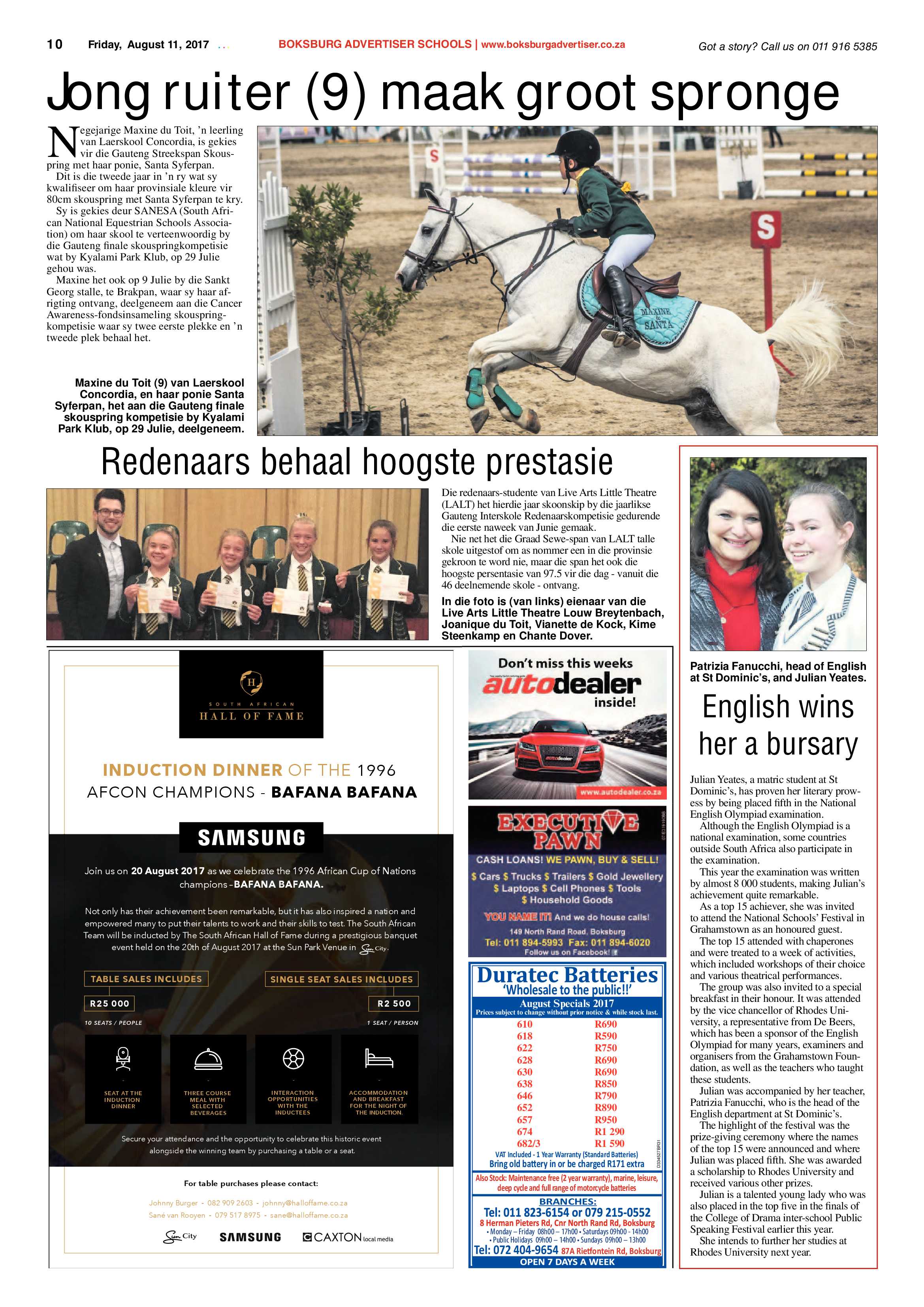 Boksburg Advertiser 08 August 2017 page 10