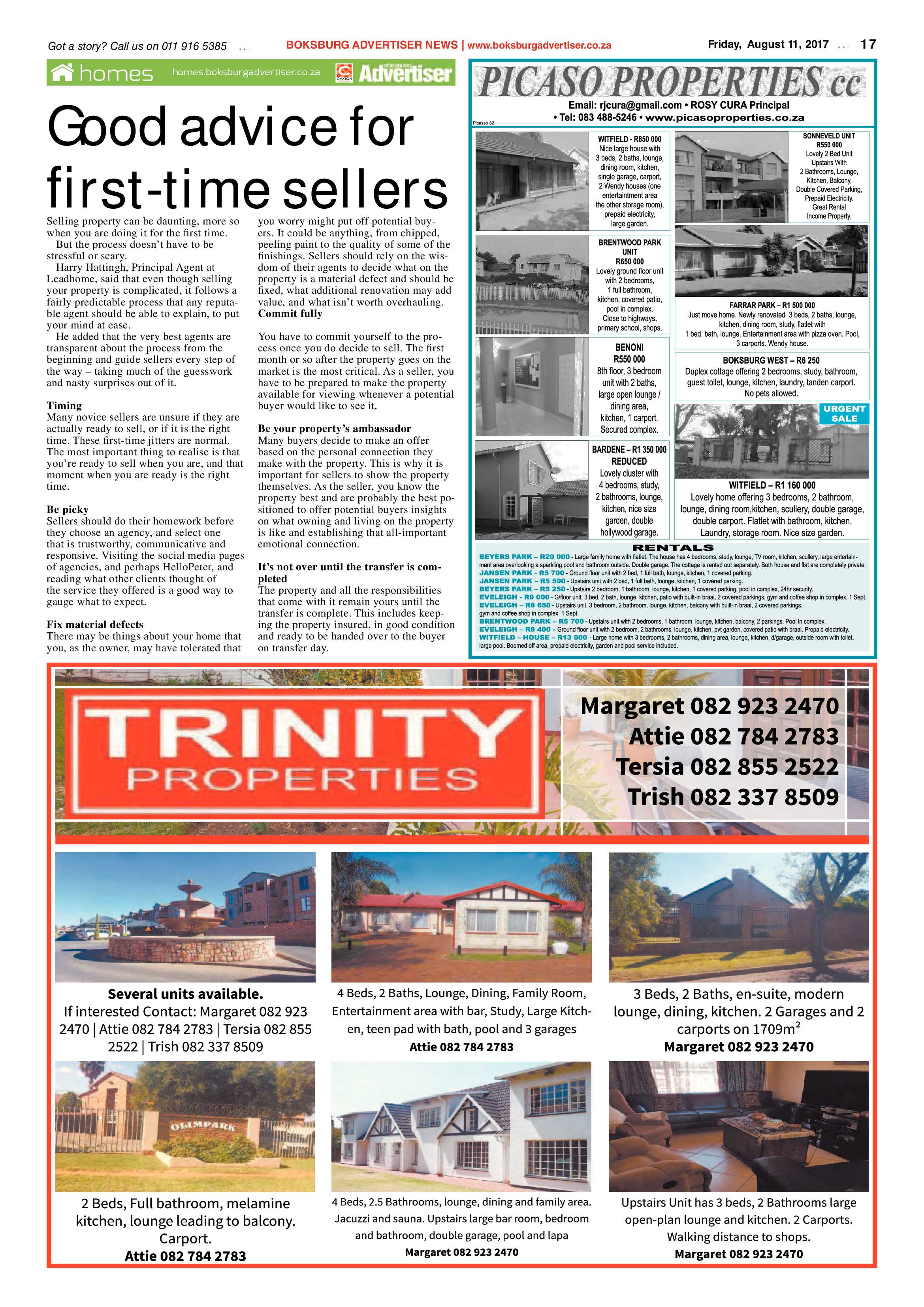 Boksburg Advertiser 08 August 2017 page 17