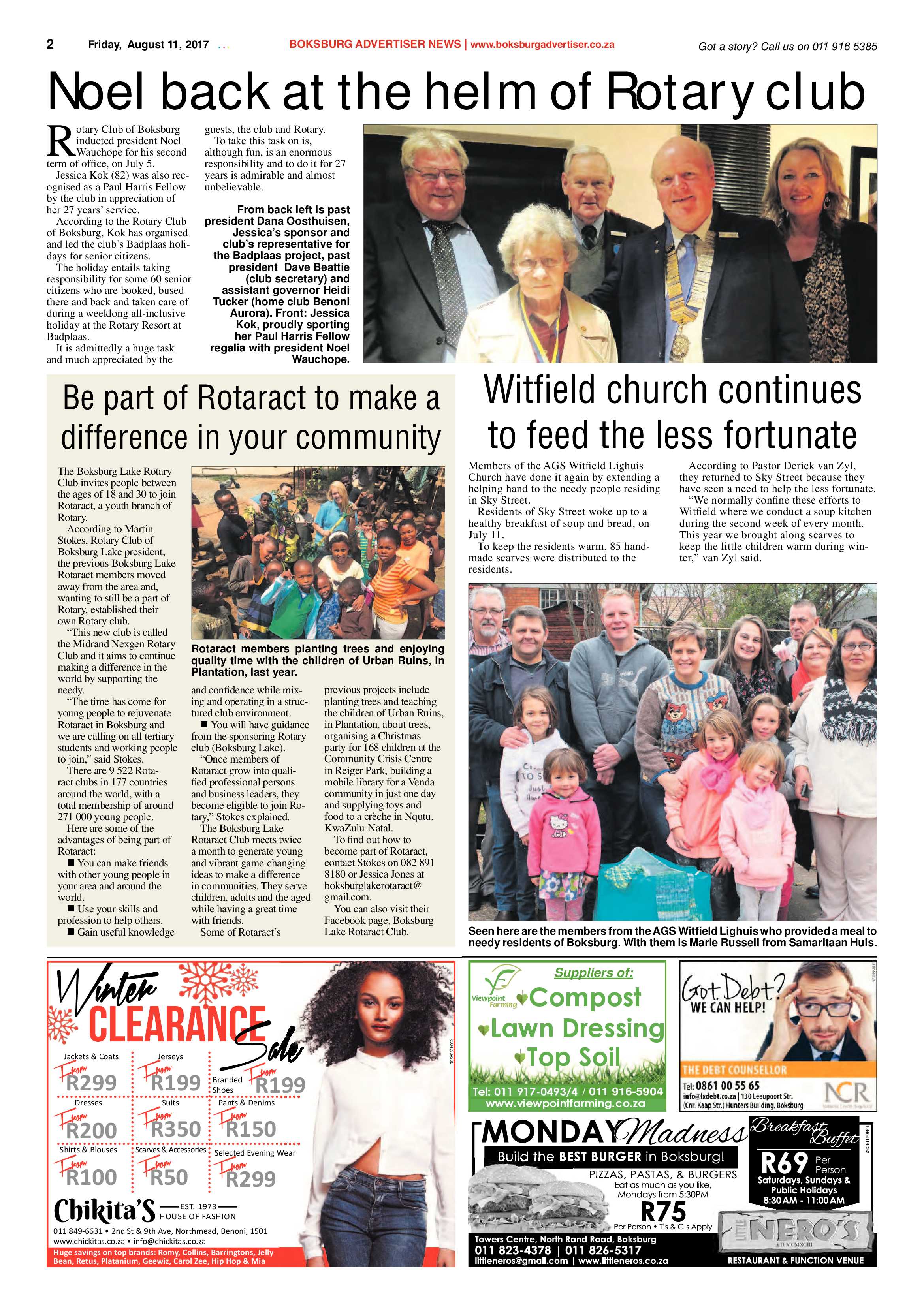 Boksburg Advertiser 08 August 2017 page 2