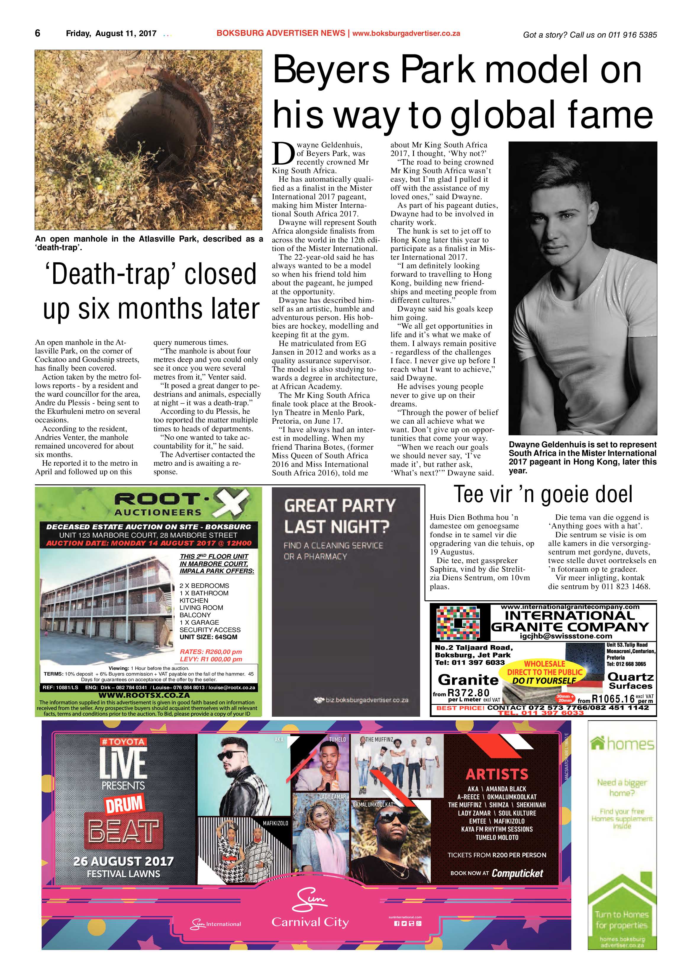 Boksburg Advertiser 08 August 2017 page 6
