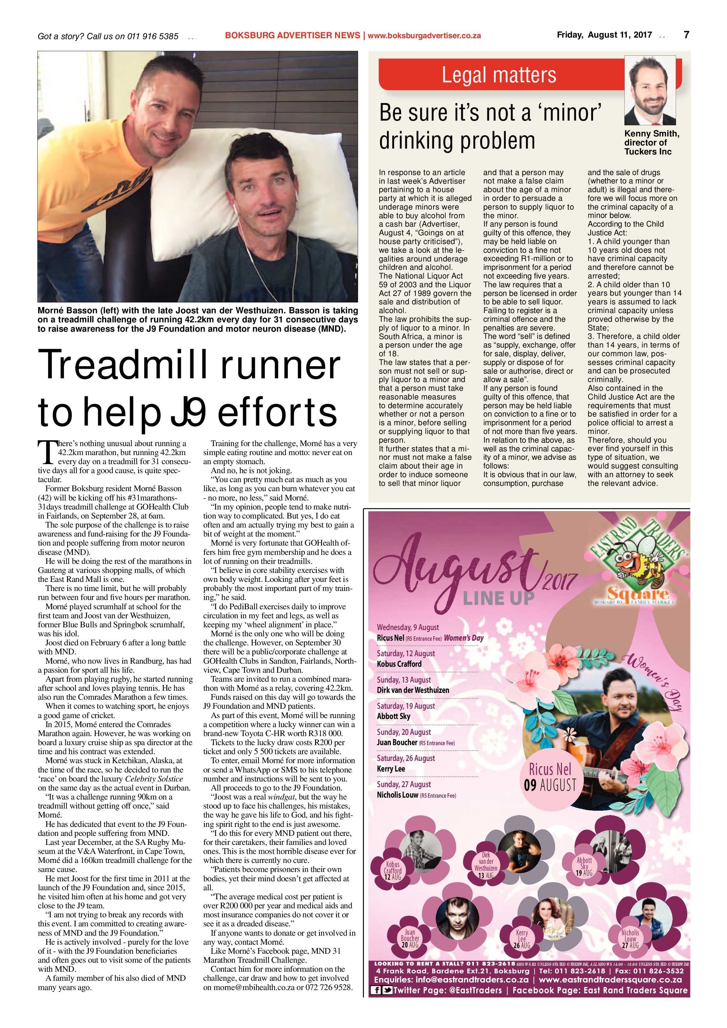 Boksburg Advertiser 08 August 2017 page 7