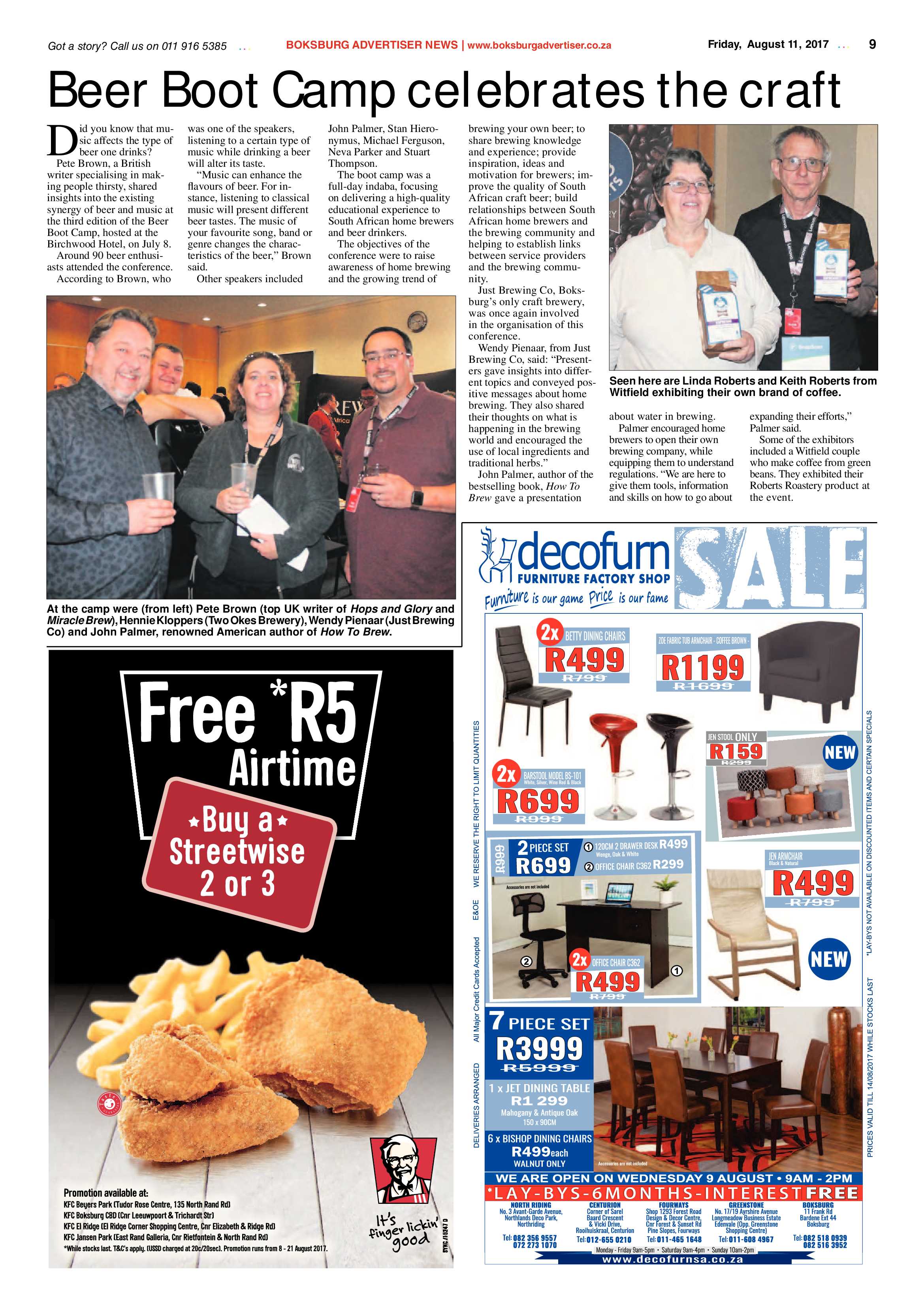 Boksburg Advertiser 08 August 2017 page 9