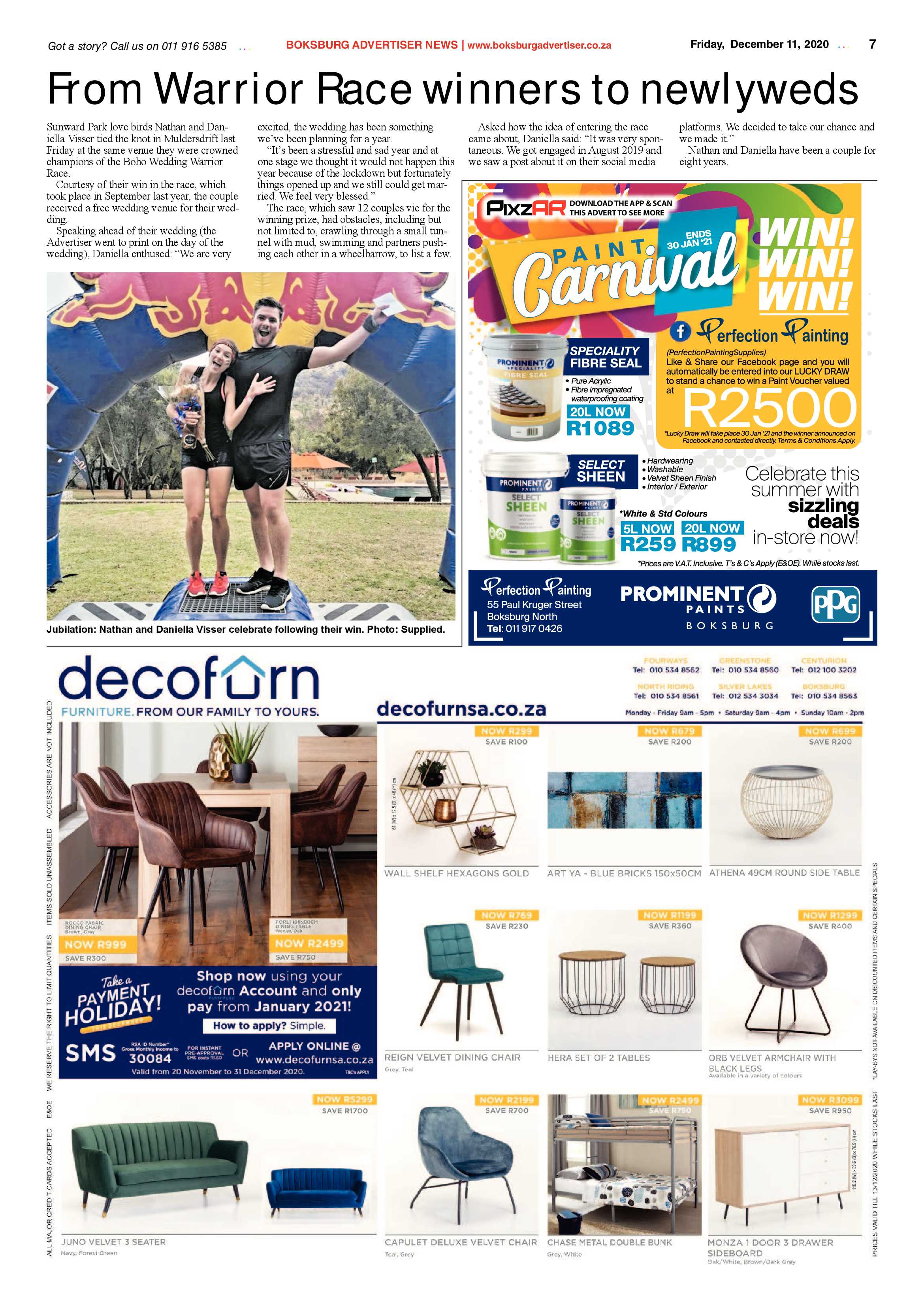 Boksburg Advertiser 08 December  2020 page 7