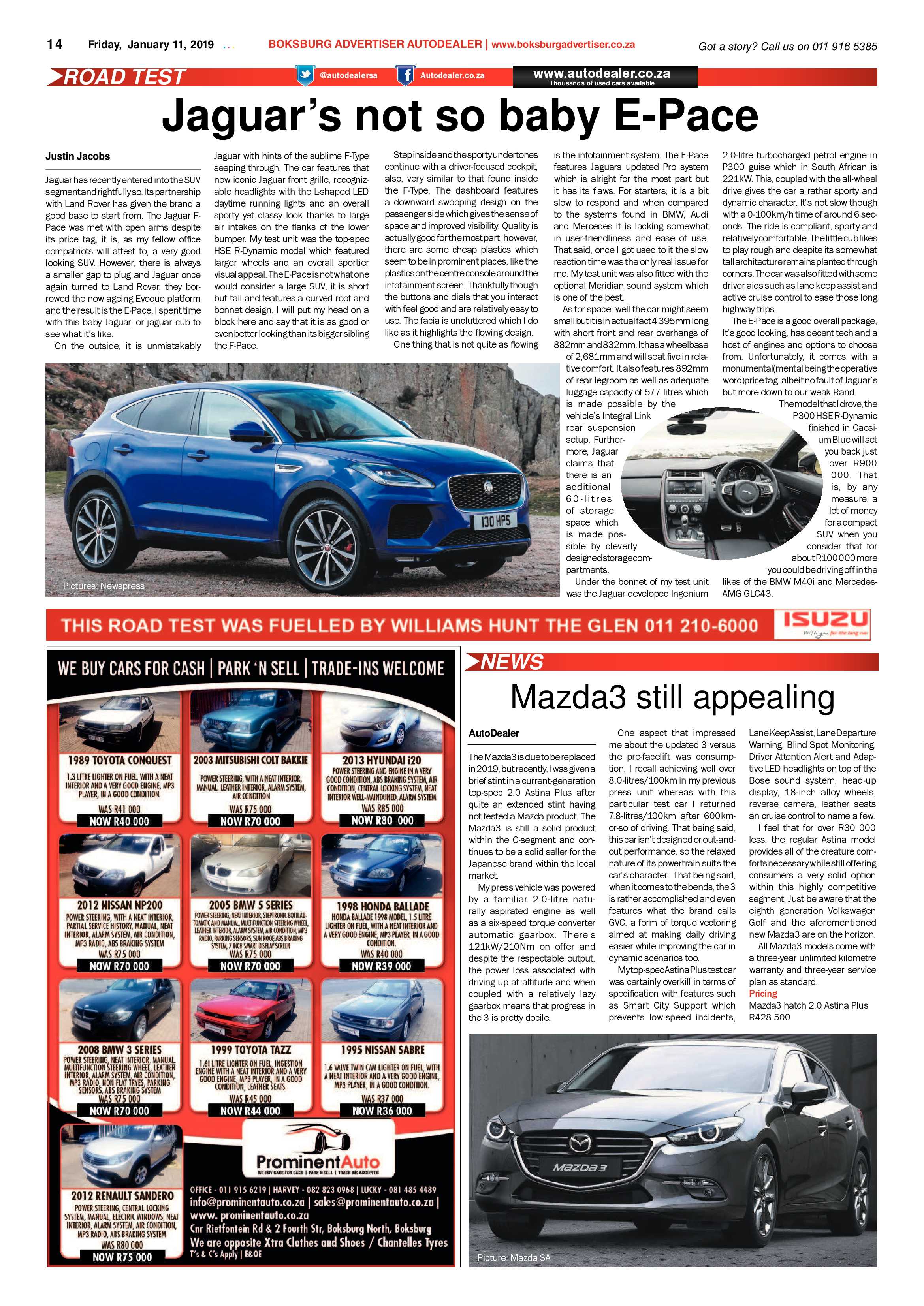Boksburg Advertiser 08 January 2019 page 14