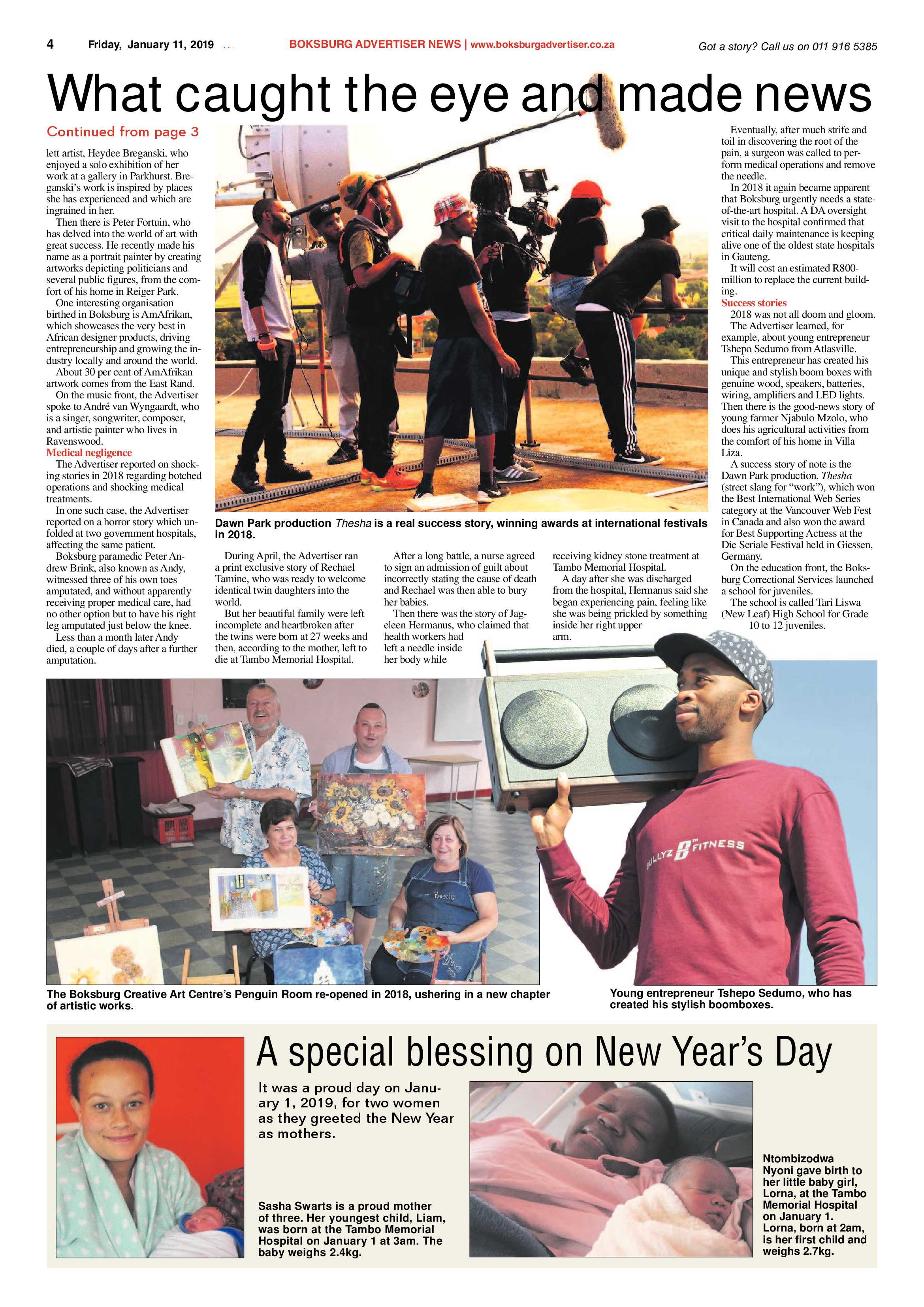 Boksburg Advertiser 08 January 2019 page 4