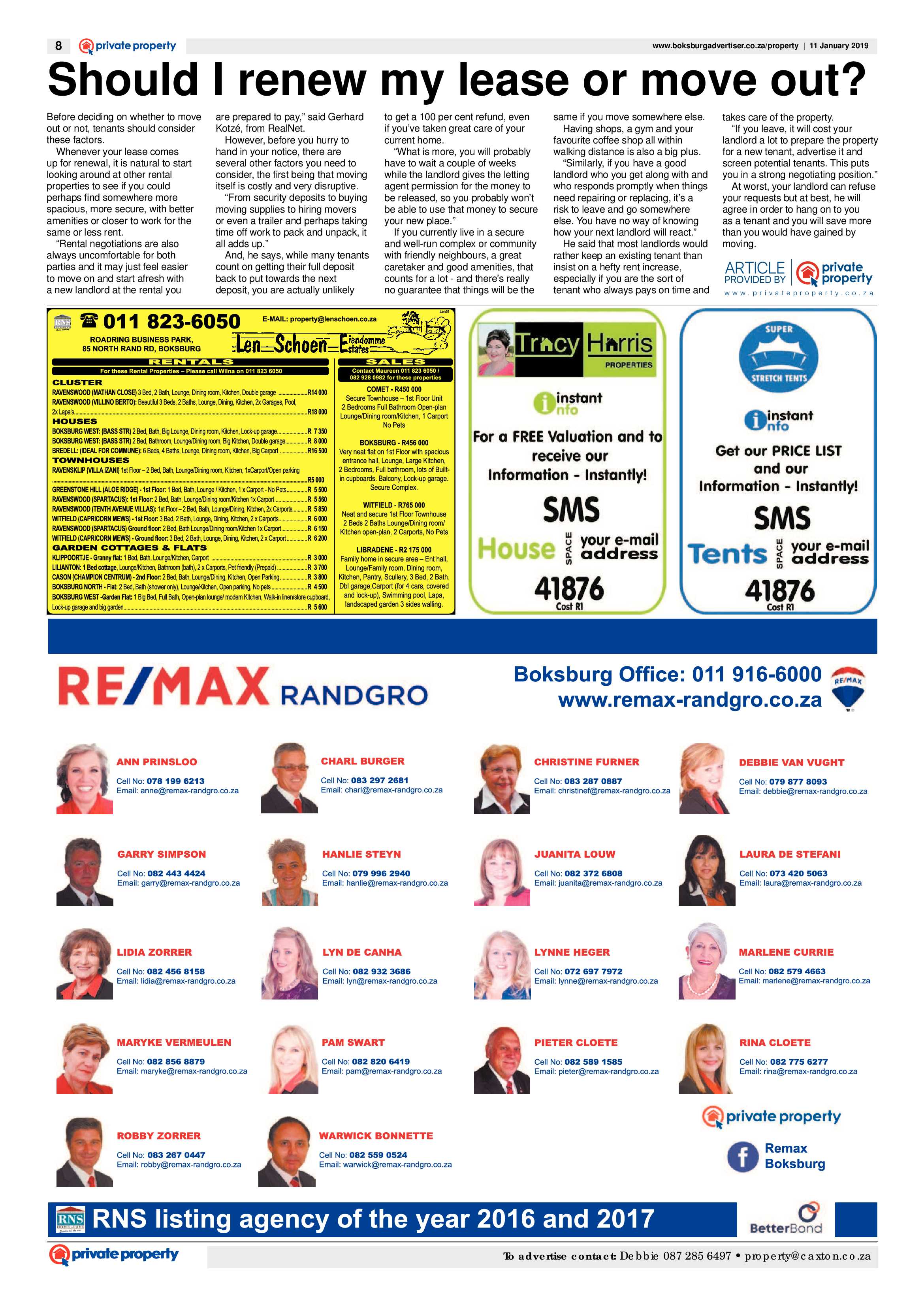 Boksburg Advertiser 08 January 2019 page 8