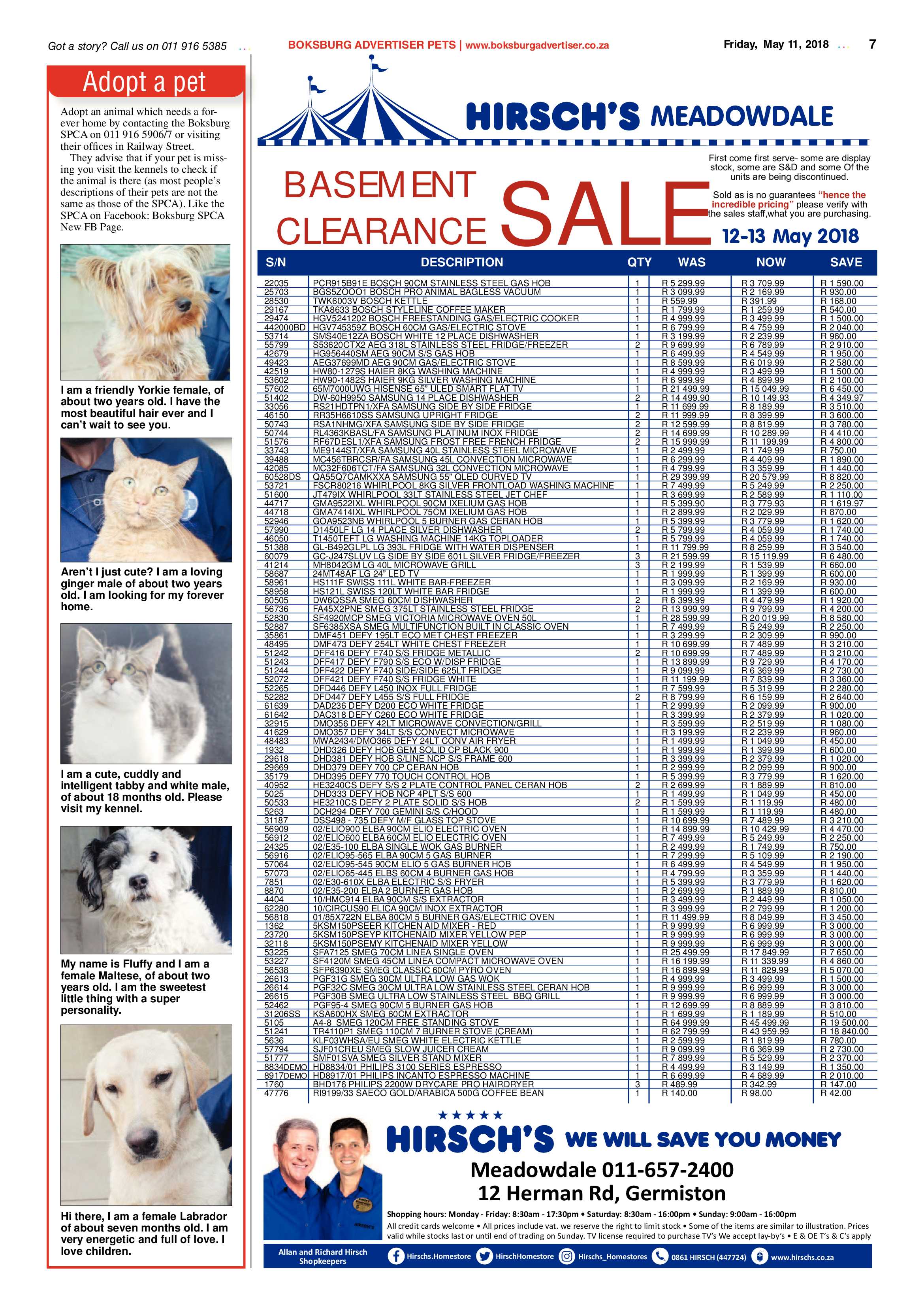 Boksburg Advertiser 08 May 2018 page 7