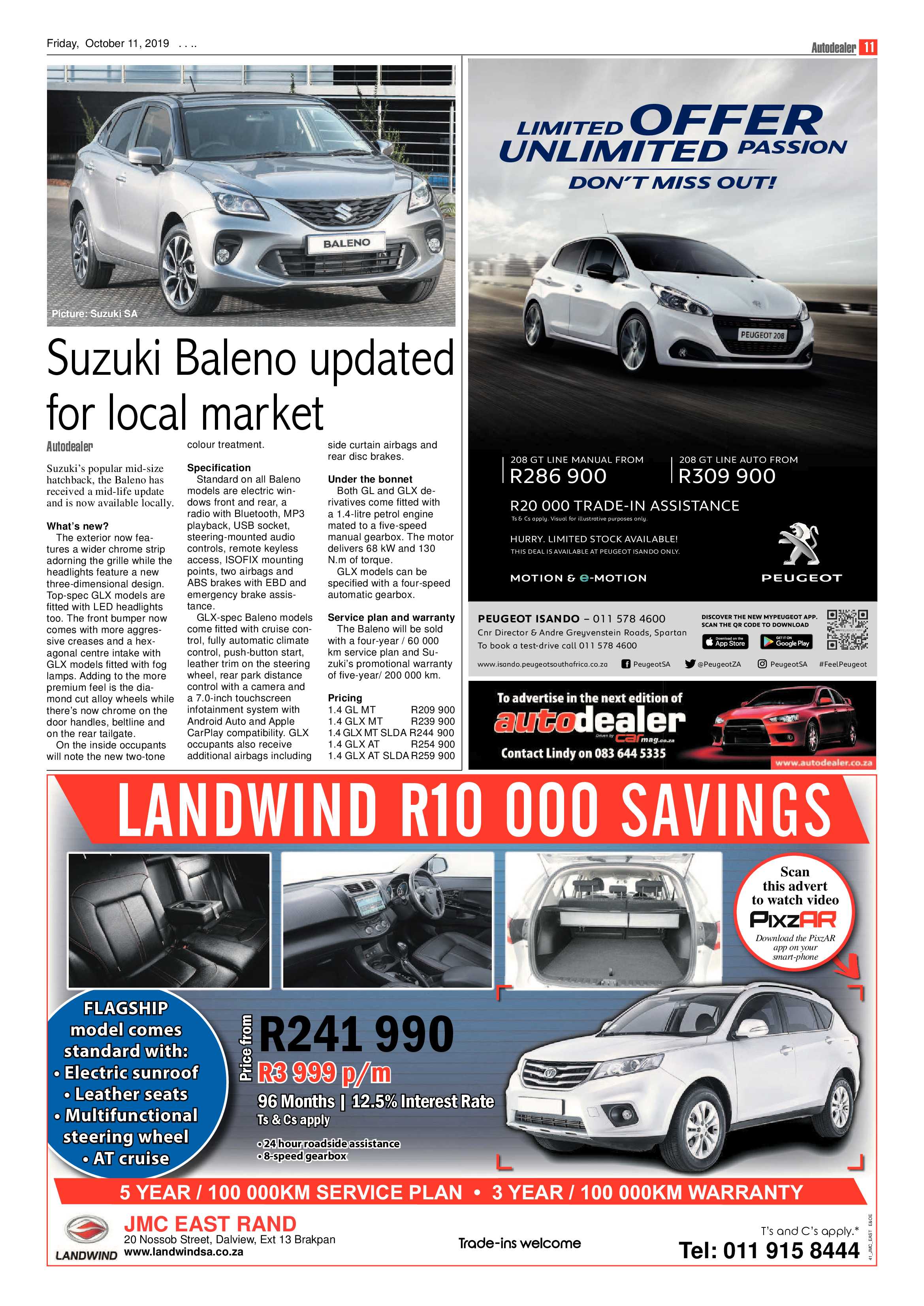 Boksburg Advertiser 08 October 2019 page 11
