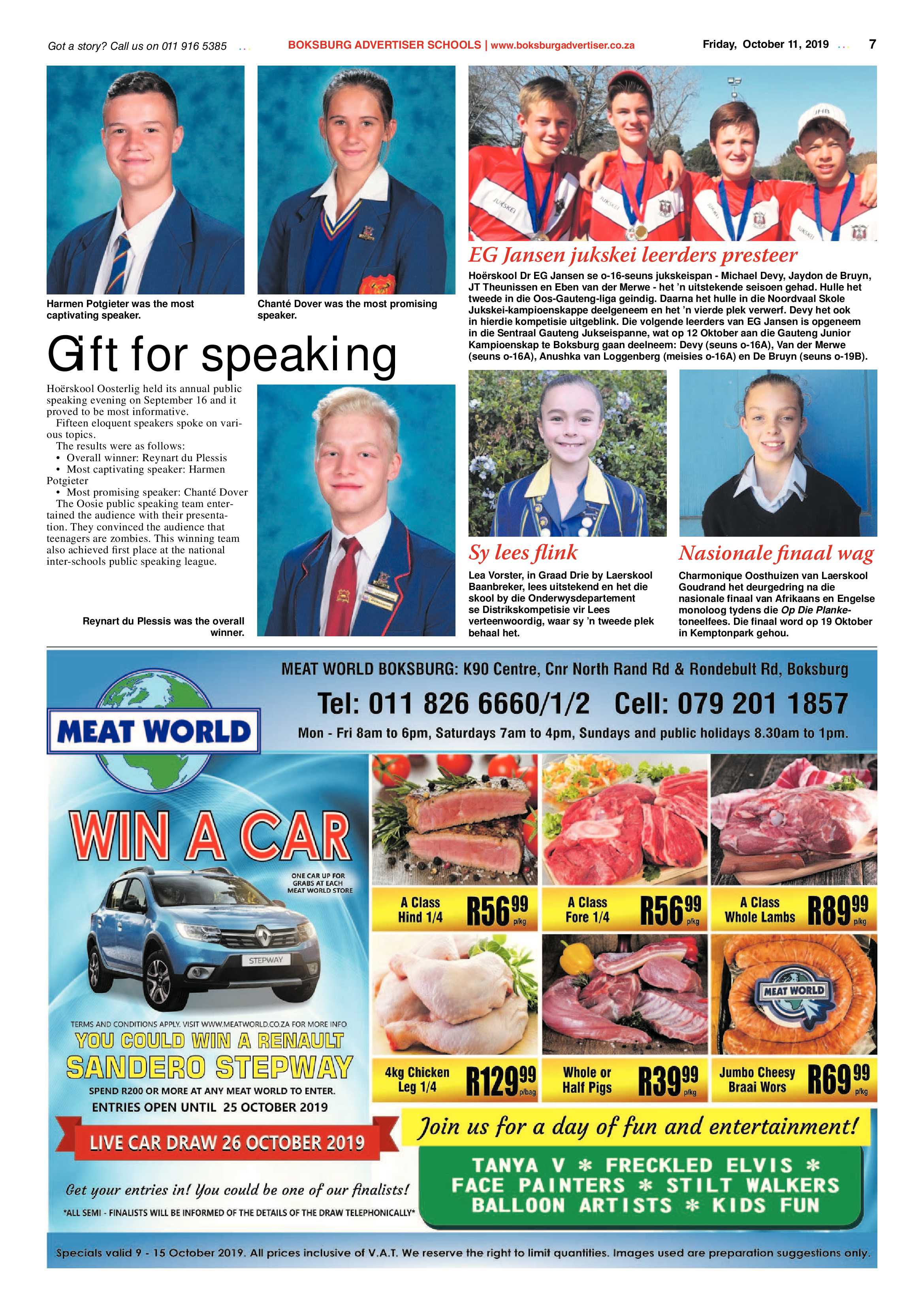 Boksburg Advertiser 08 October 2019 page 7