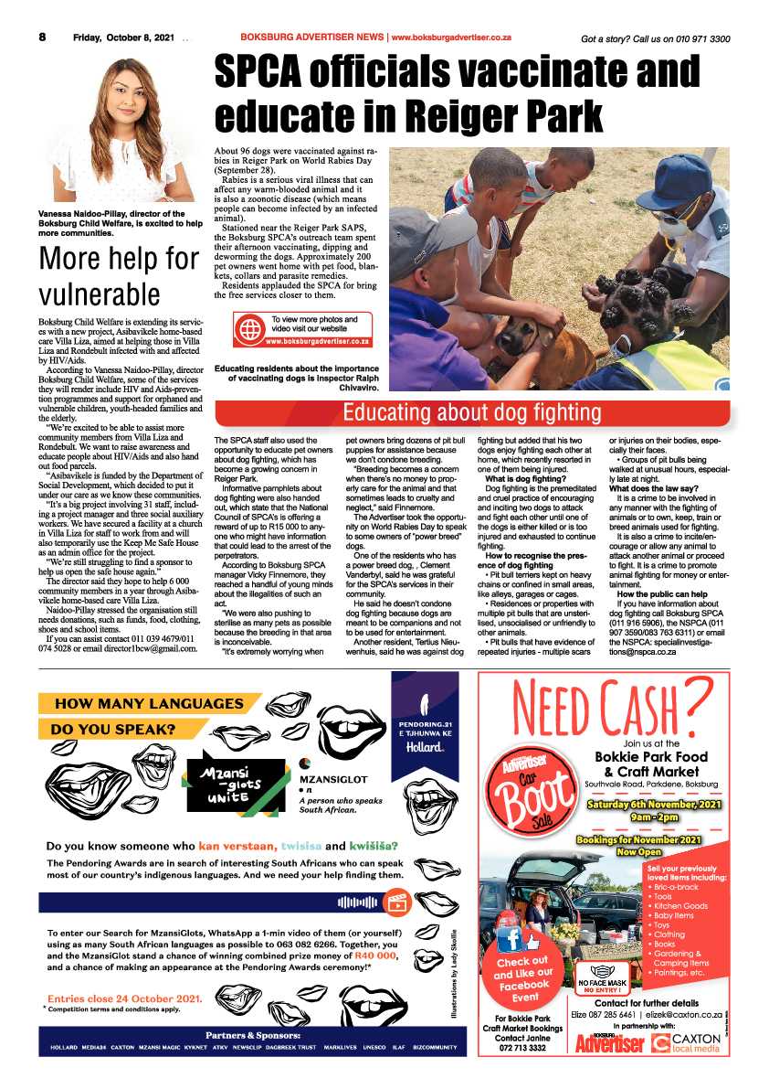 Boksburg Advertiser 08 October 2021 page 20