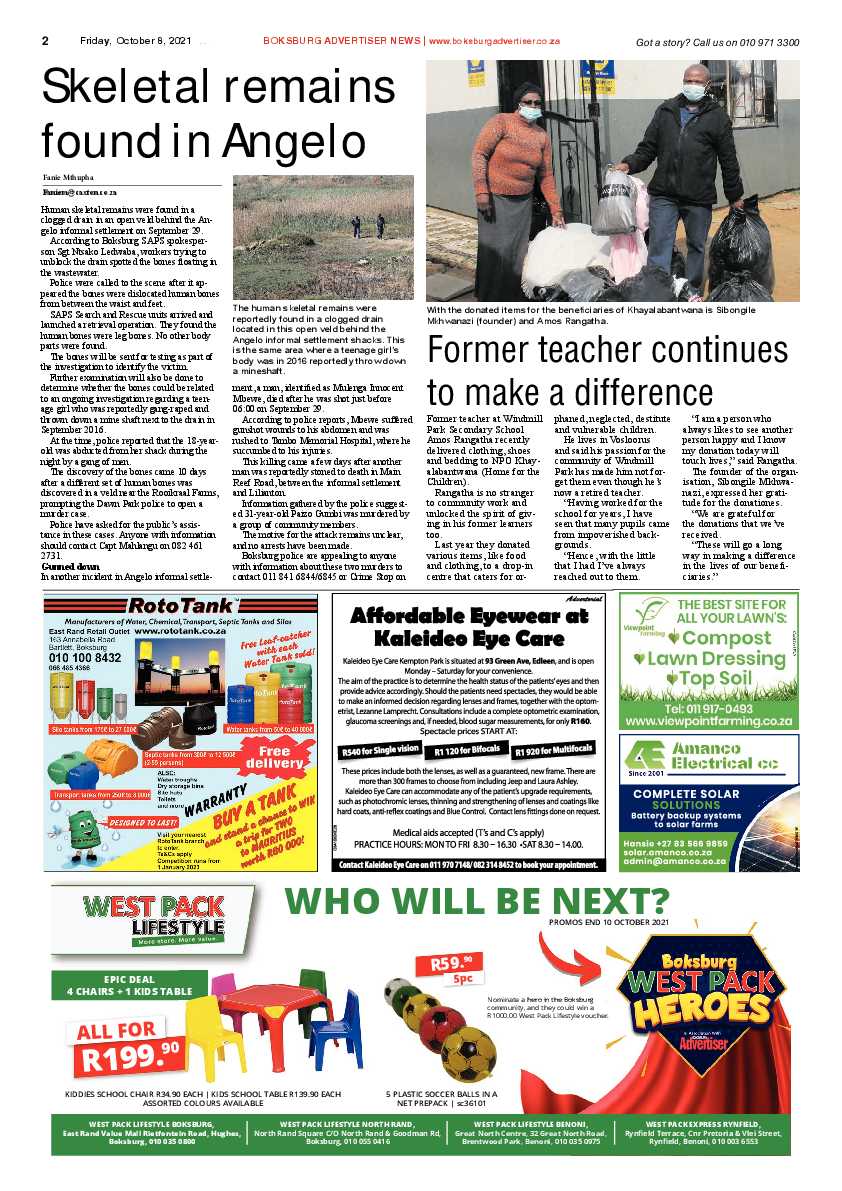 Boksburg Advertiser 08 October 2021 page 3
