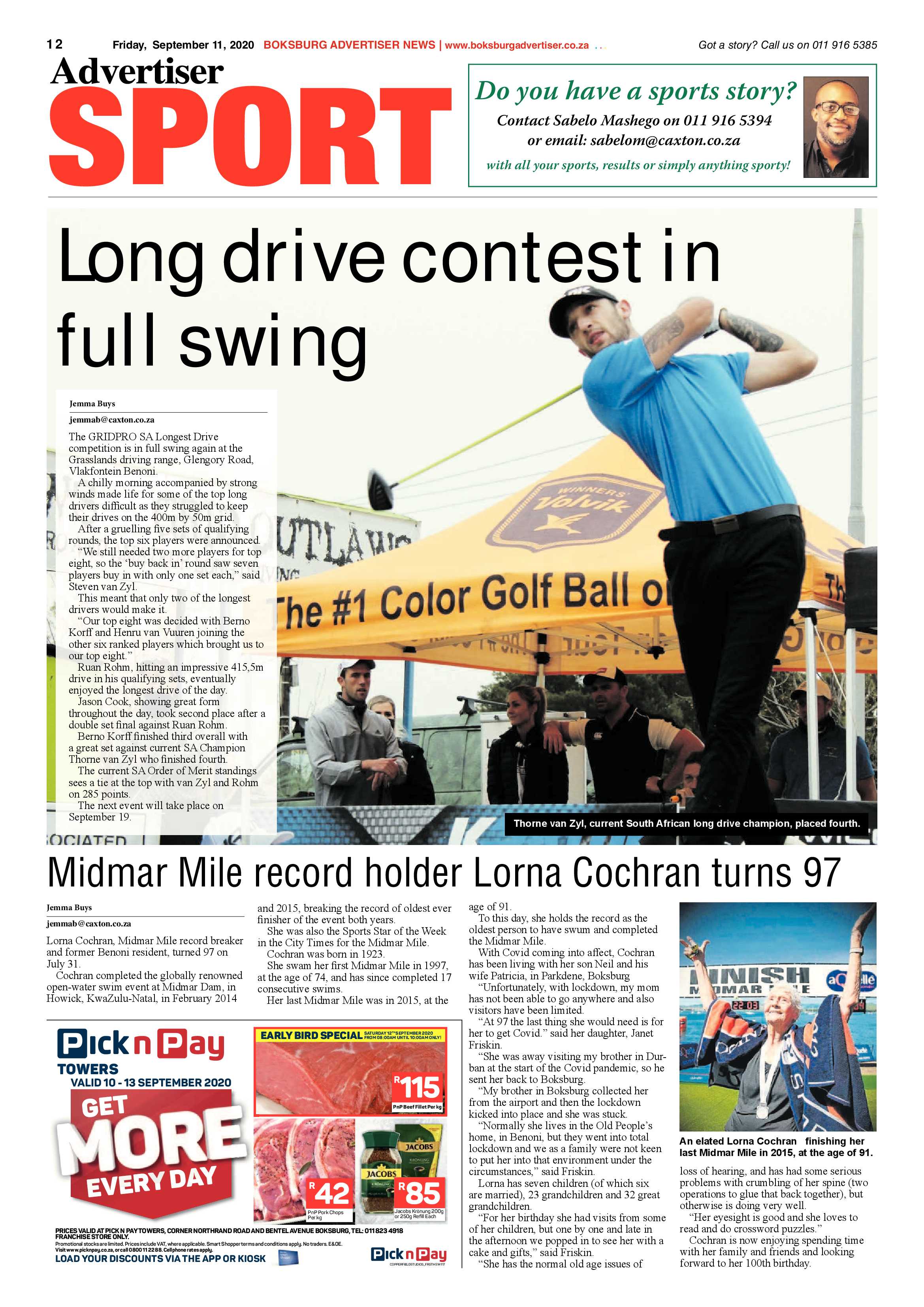 Boksburg Advertiser 08 September 2020 page 12