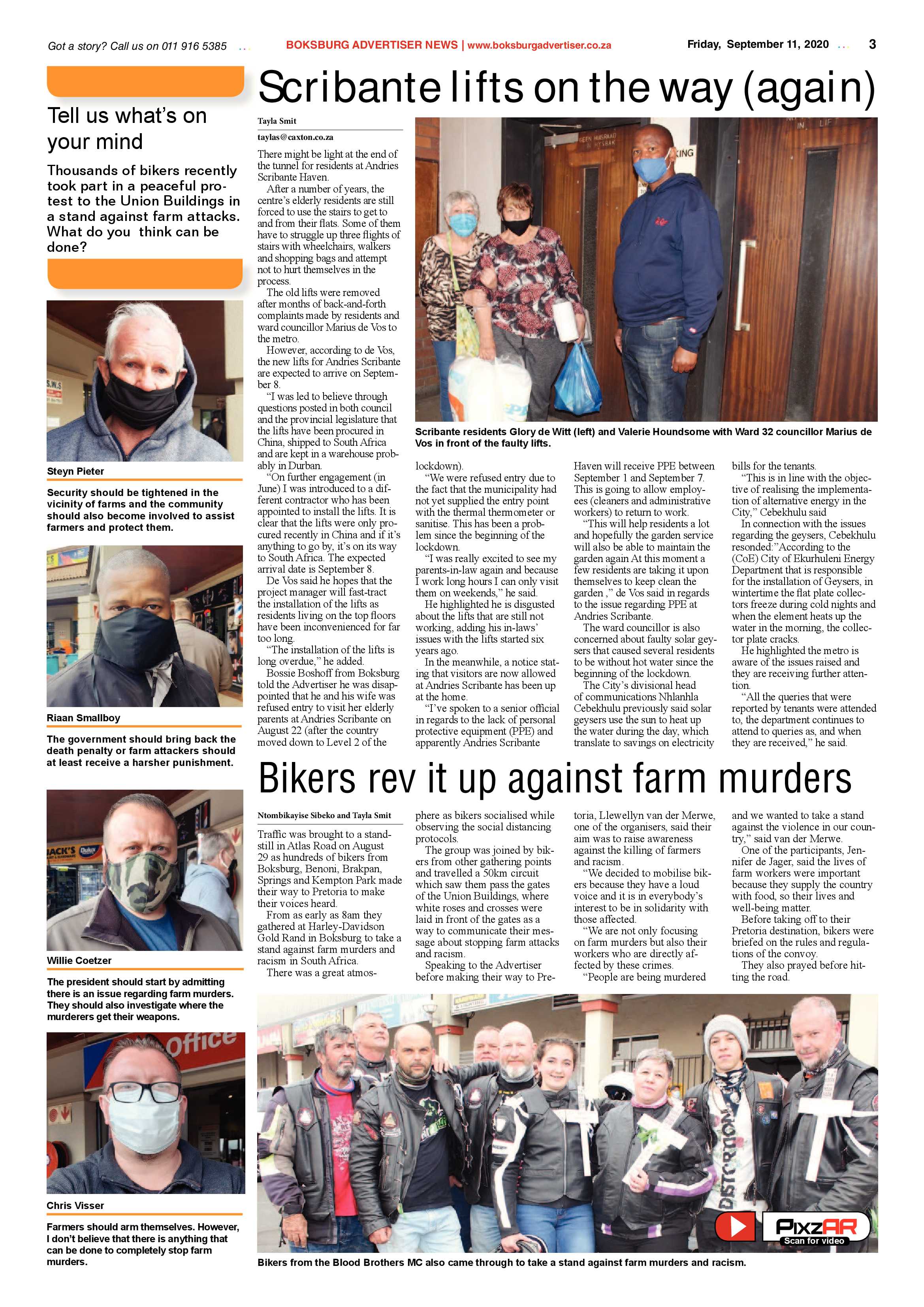 Boksburg Advertiser 08 September 2020 page 3