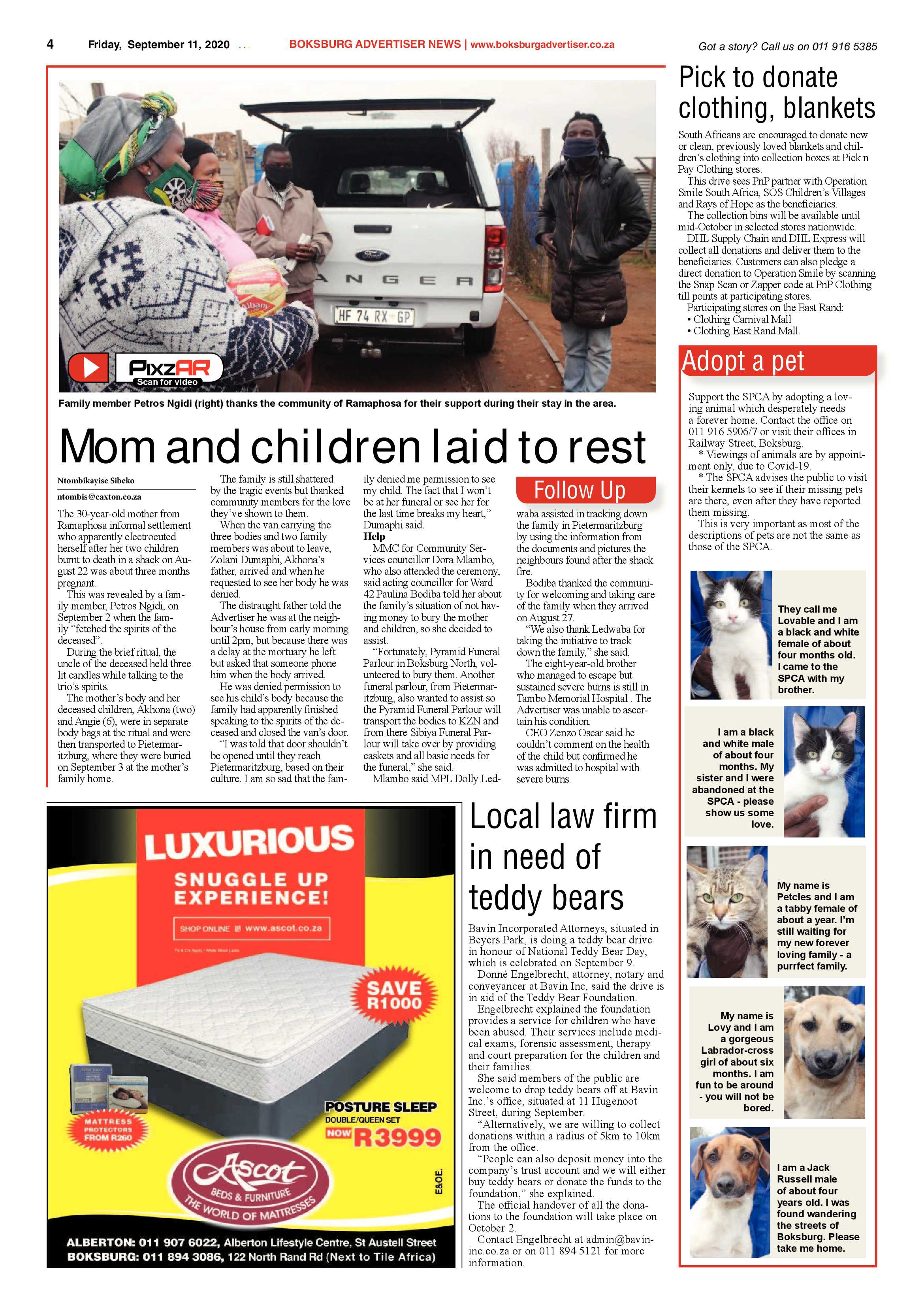 Boksburg Advertiser 08 September 2020 page 4