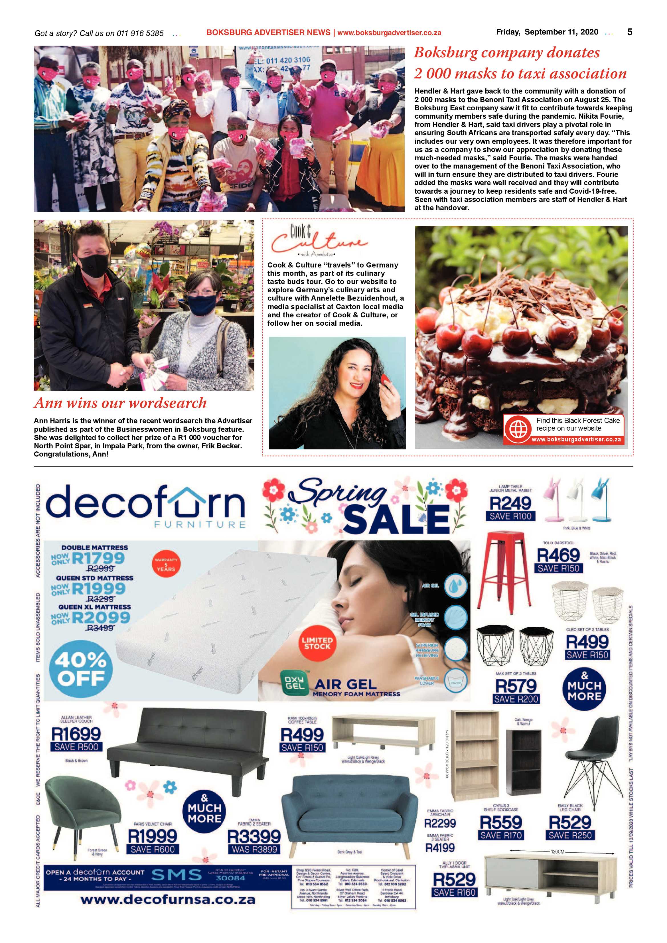 Boksburg Advertiser 08 September 2020 page 5