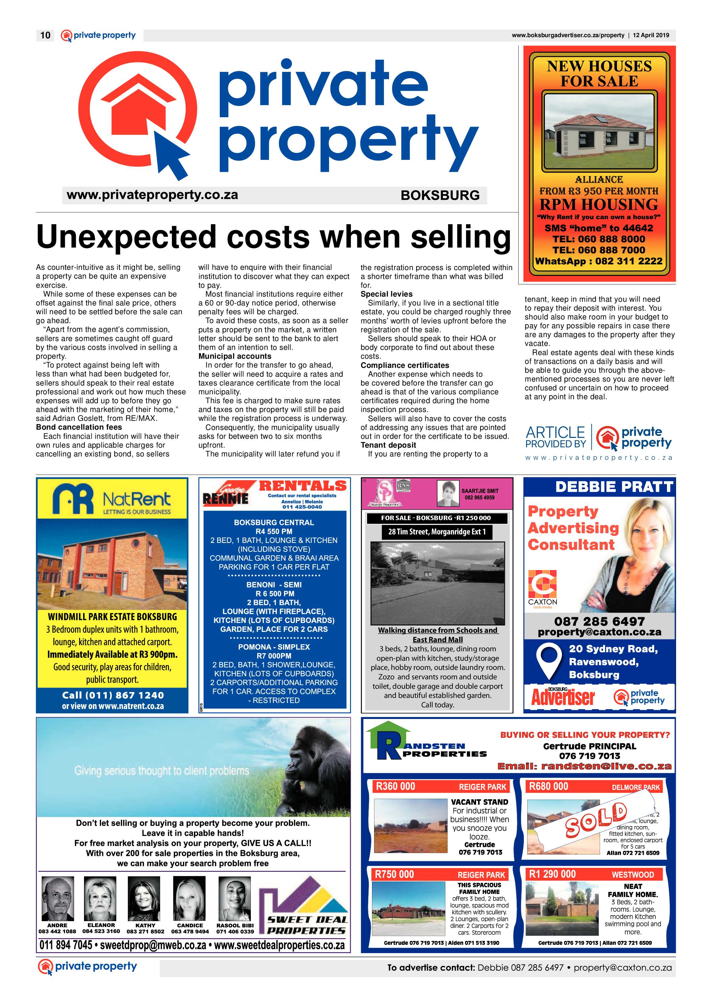 Boksburg Advertiser 09 April 2019 page 10
