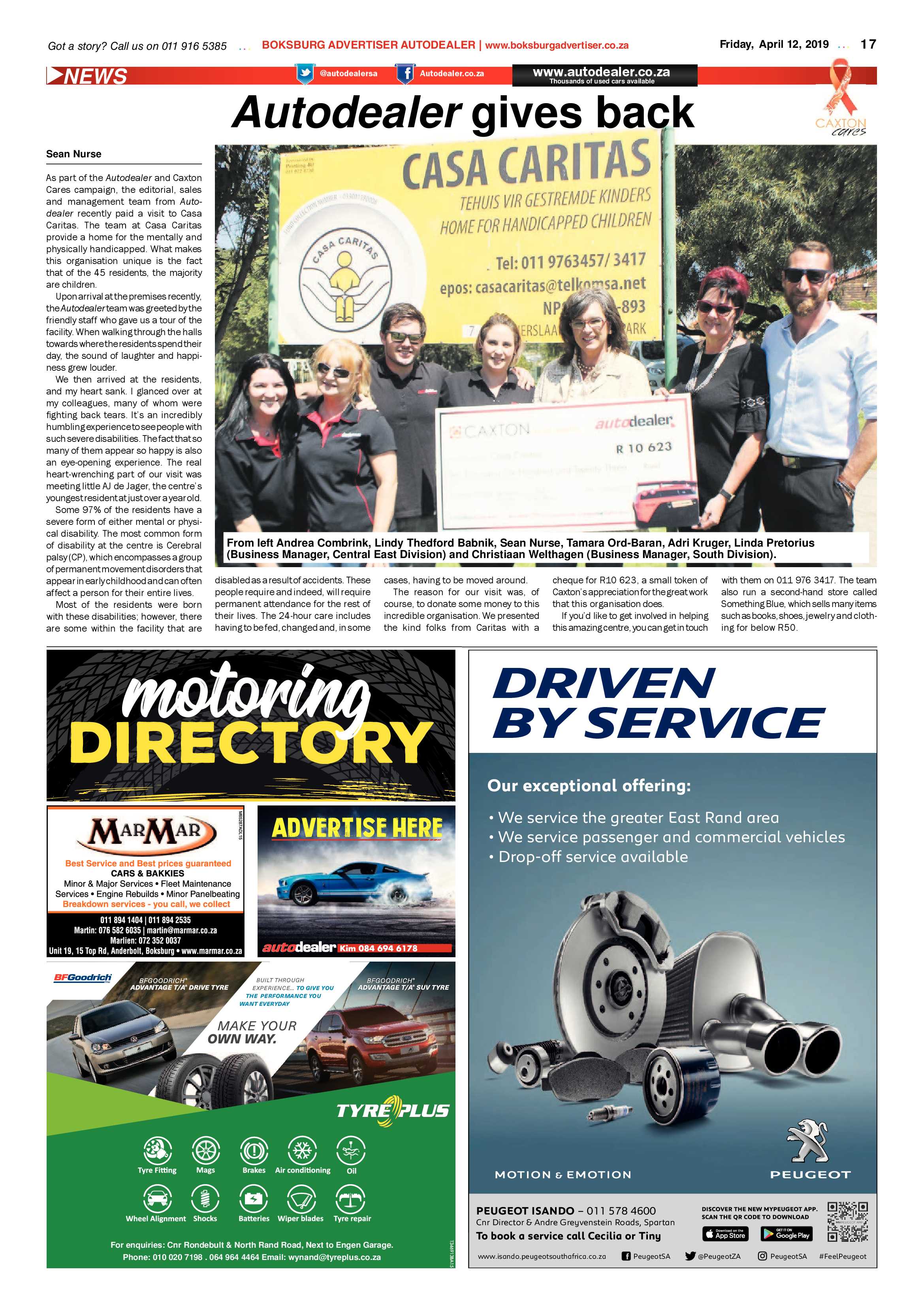 Boksburg Advertiser 09 April 2019 page 17