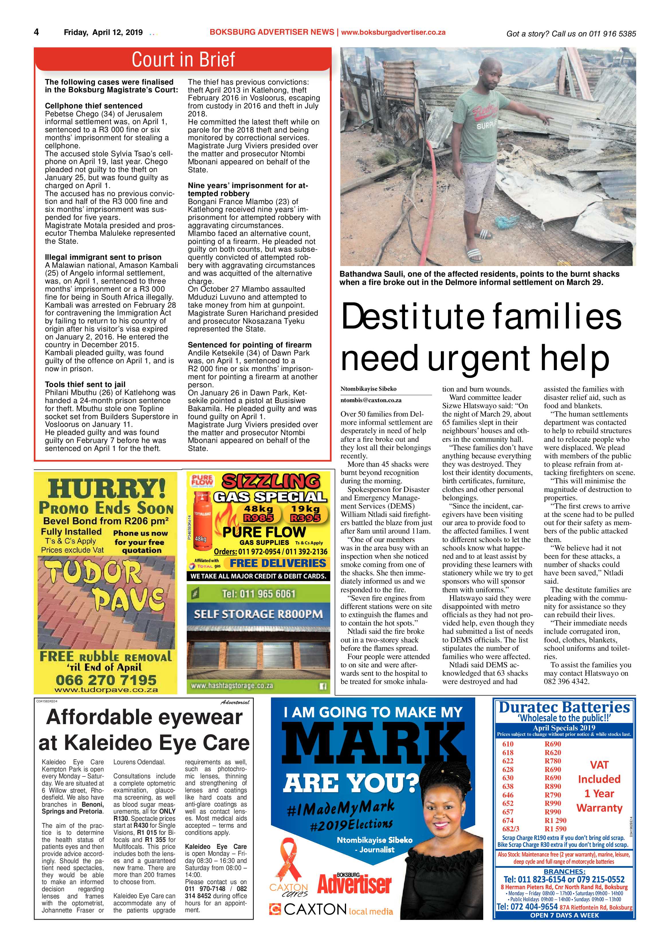 Boksburg Advertiser 09 April 2019 page 4