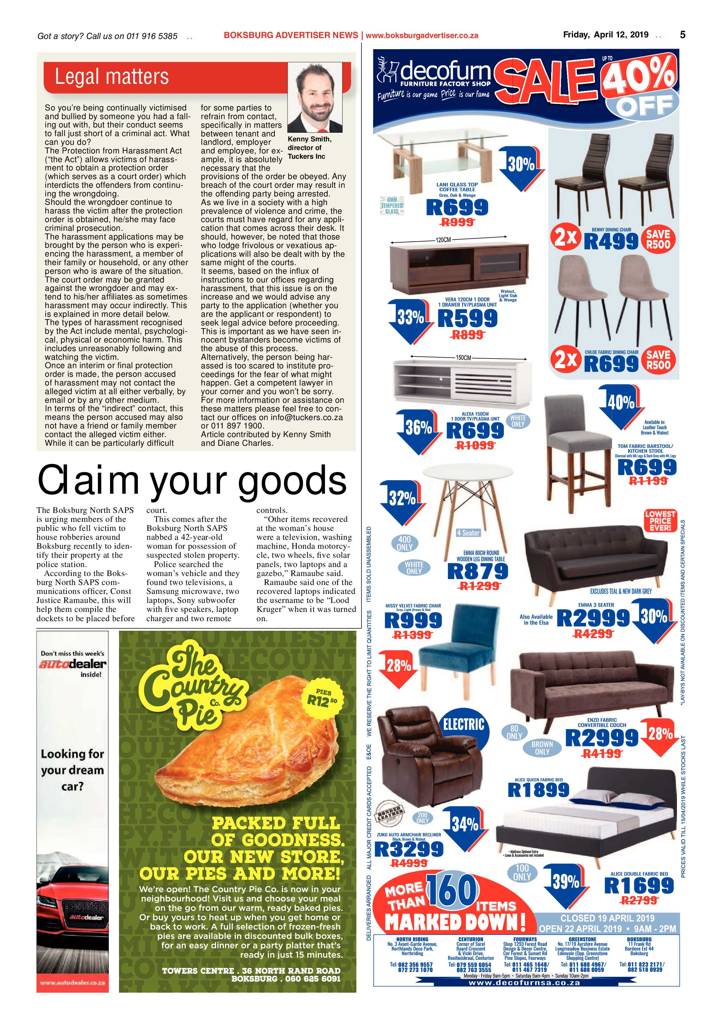 Boksburg Advertiser 09 April 2019 page 5