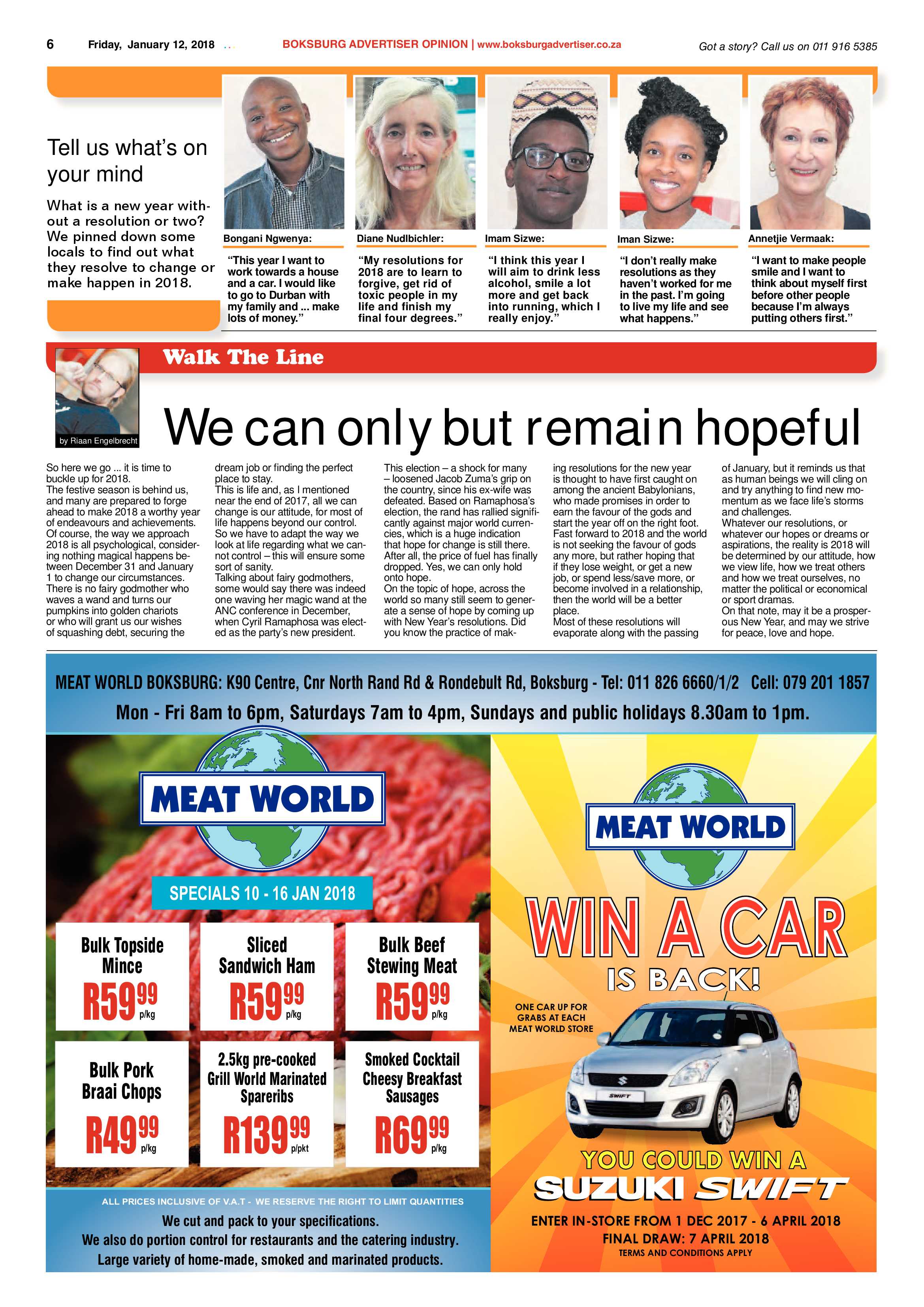 Boksburg Advertiser 09 January 2017 page 6