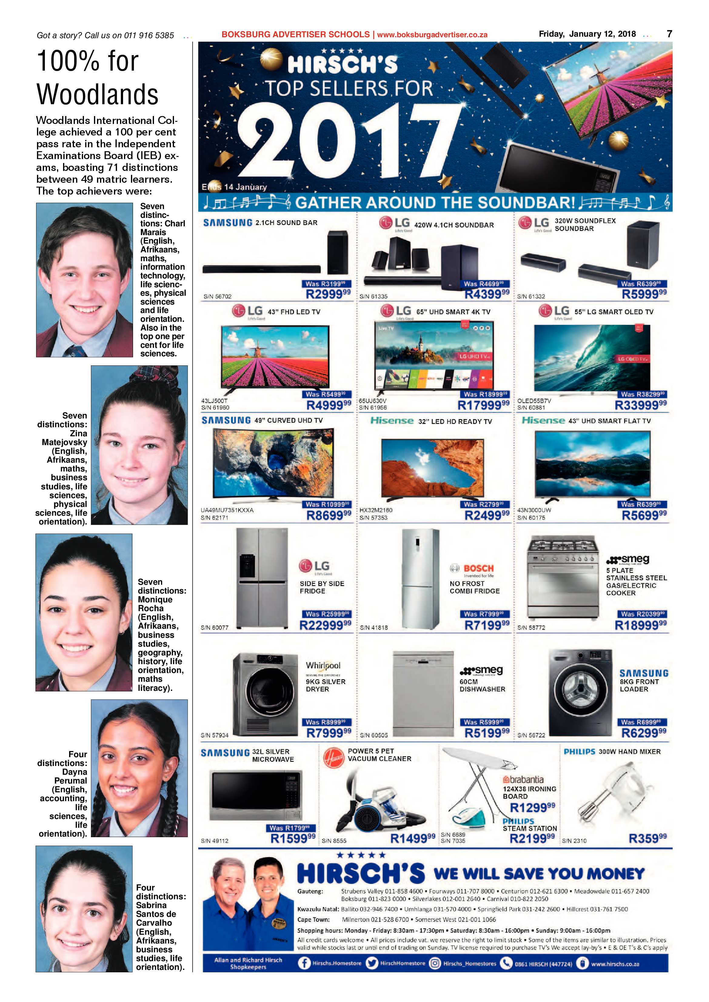 Boksburg Advertiser 09 January 2017 page 7