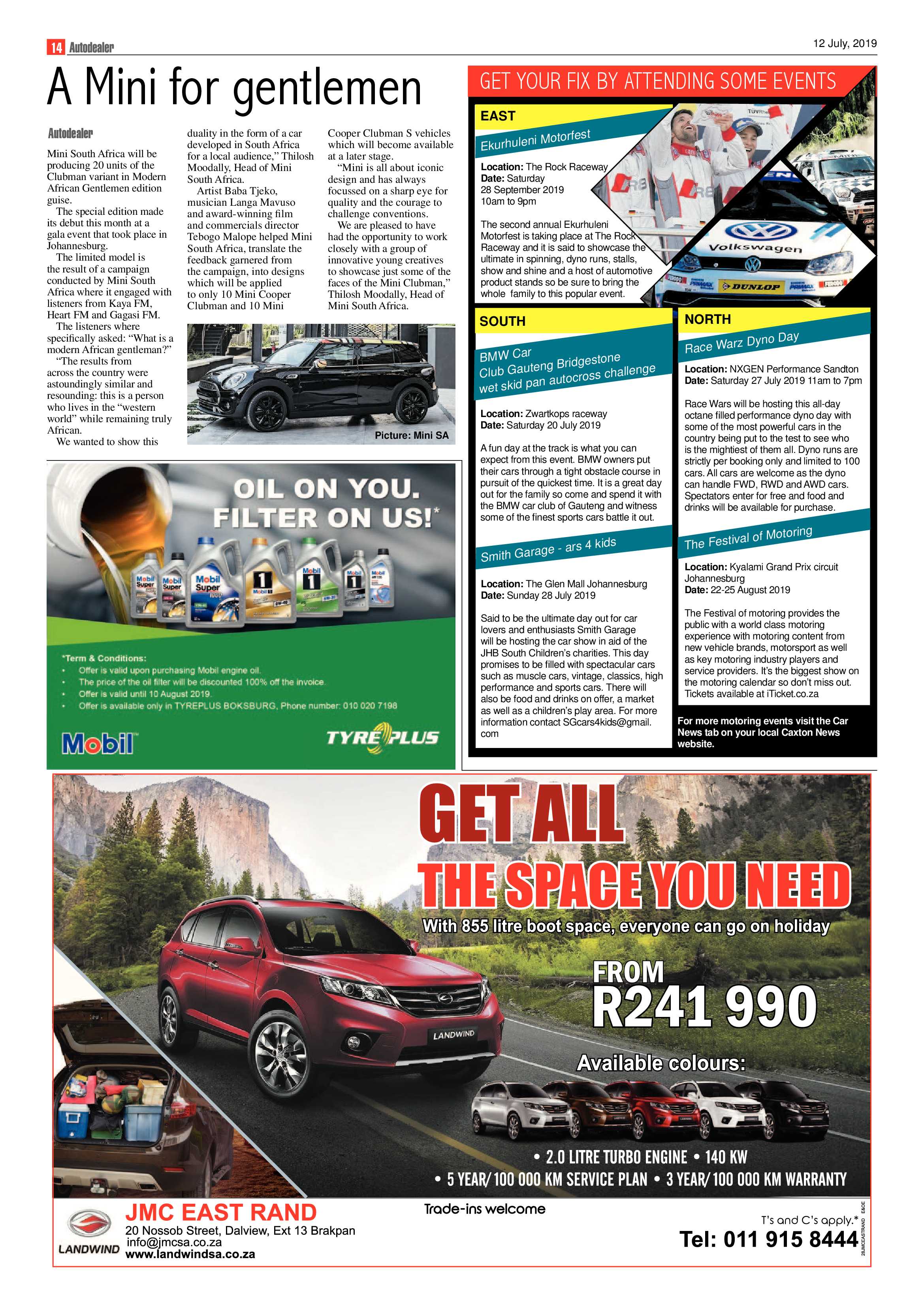 Boksburg Advertiser 09 July 2019 page 14