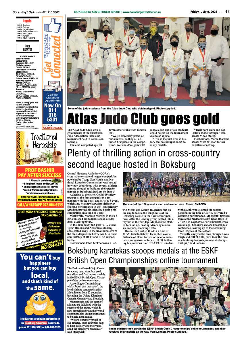 Boksburg Advertiser 09 July 2021 page 11