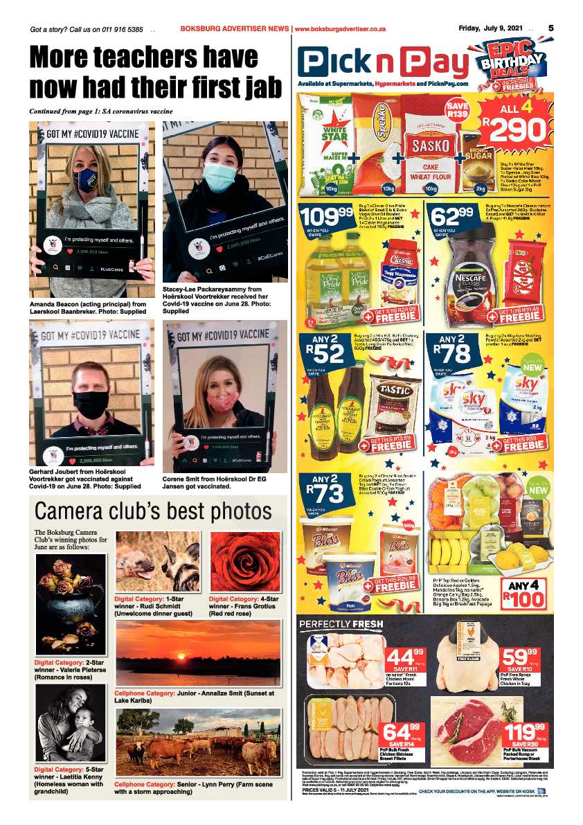 Boksburg Advertiser 09 July 2021 page 5