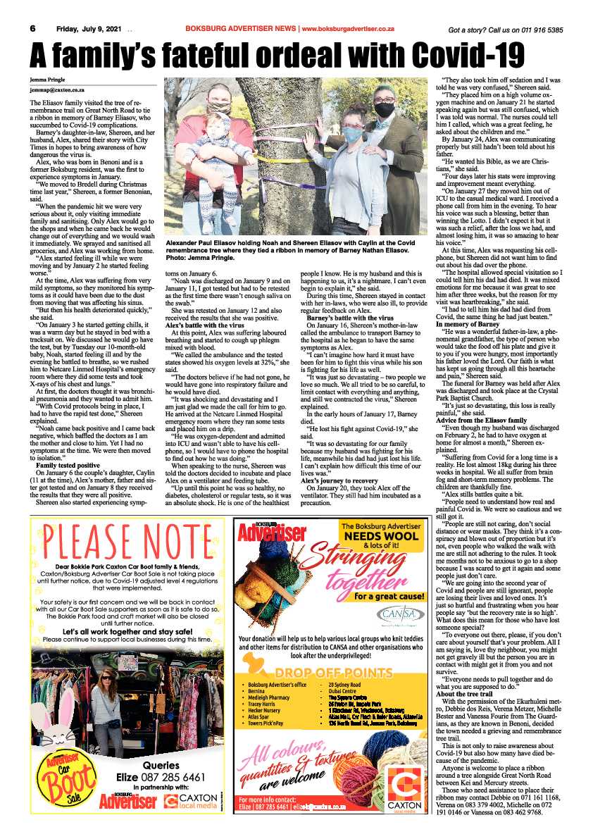 Boksburg Advertiser 09 July 2021 page 6