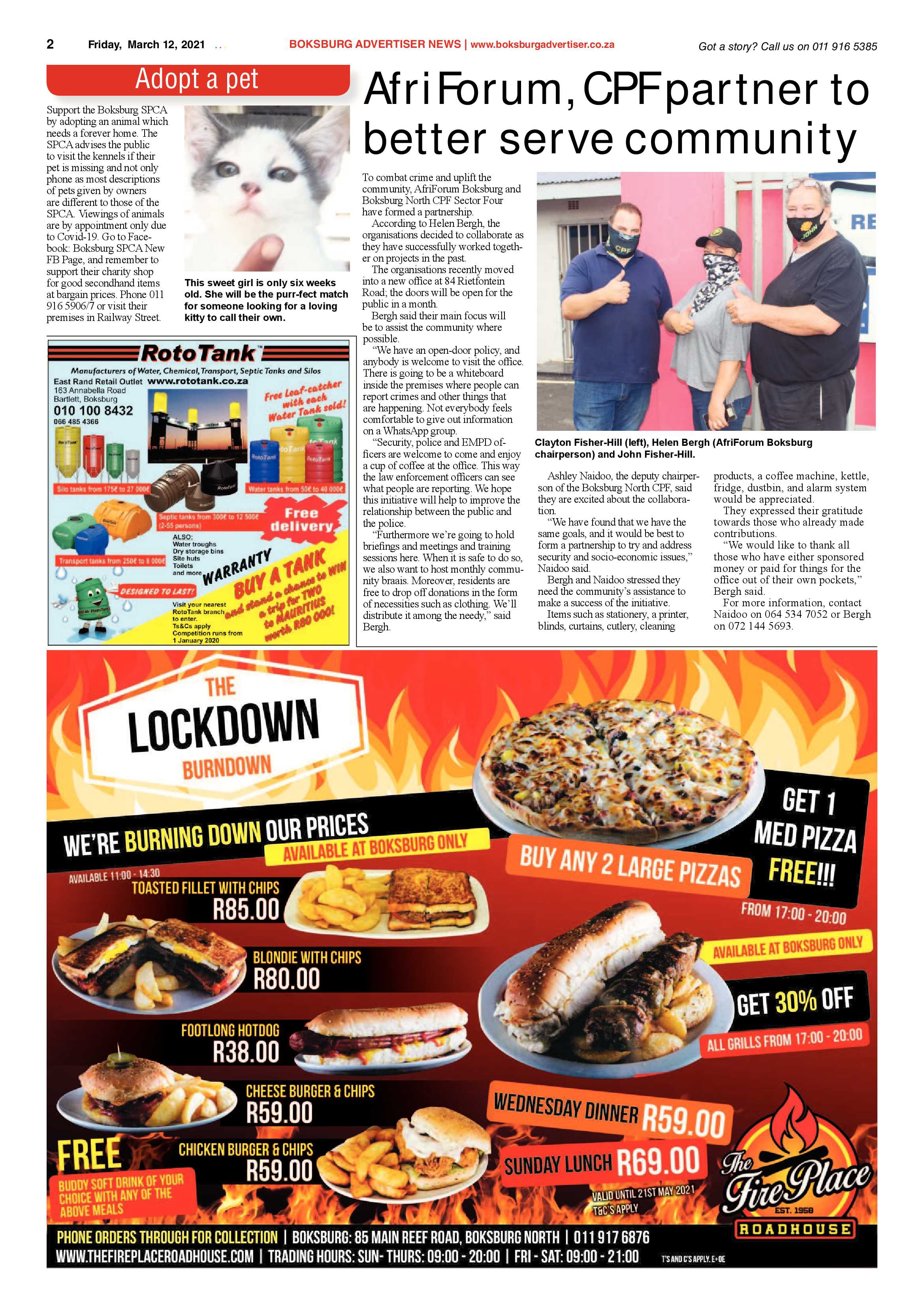 Boksburg Advertiser 09 March 2021 page 2