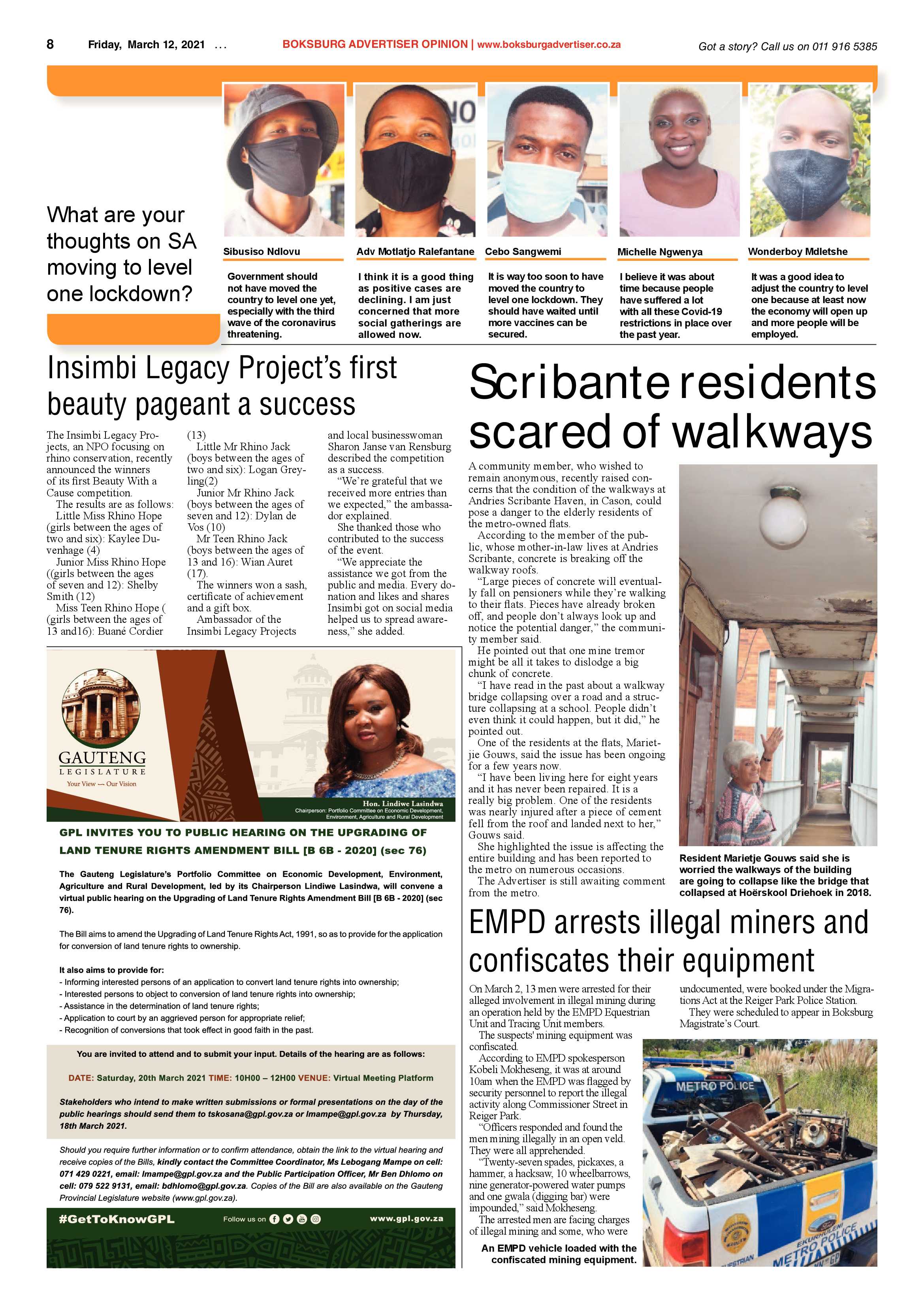 Boksburg Advertiser 09 March 2021 page 8