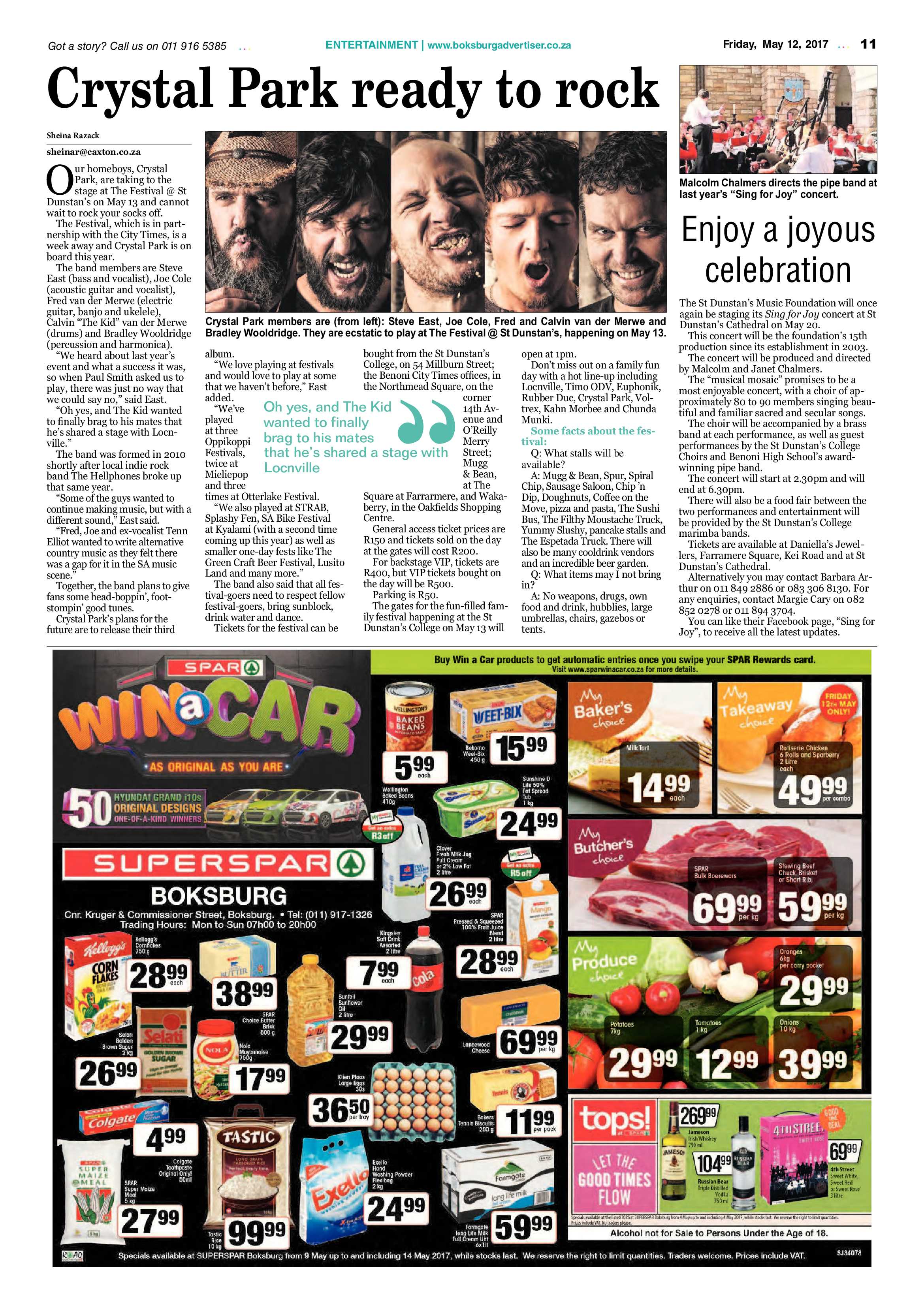 Boksburg Advertiser 09 May 2017 page 11