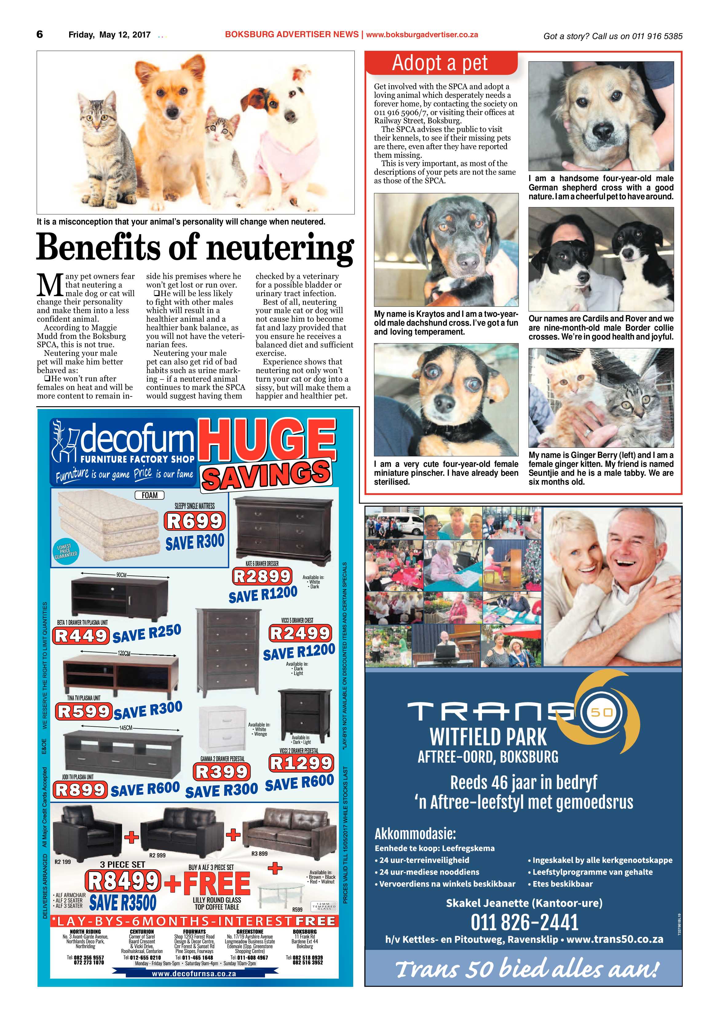Boksburg Advertiser 09 May 2017 page 6