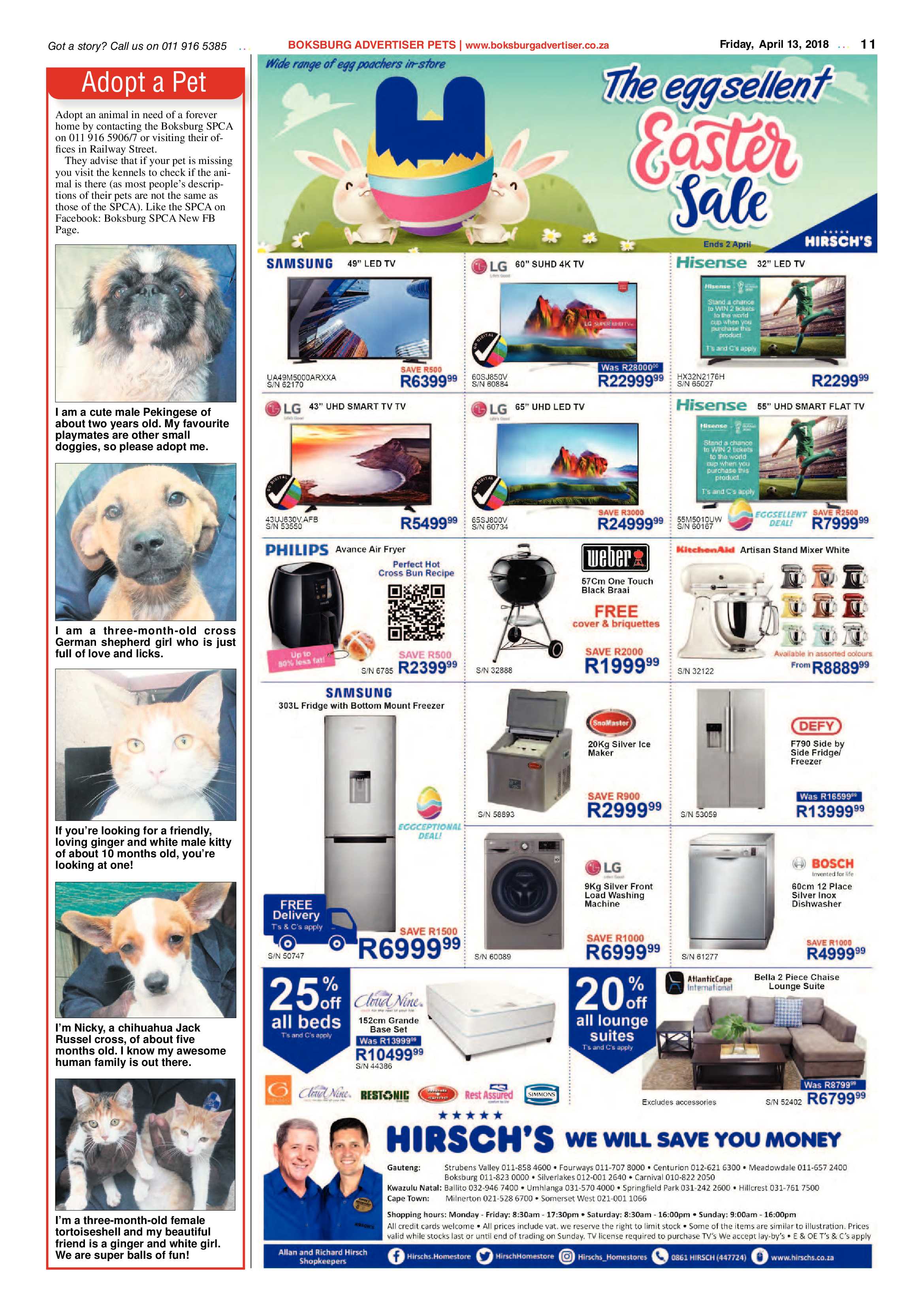 Boksburg Advertiser 10 April 2018 page 11