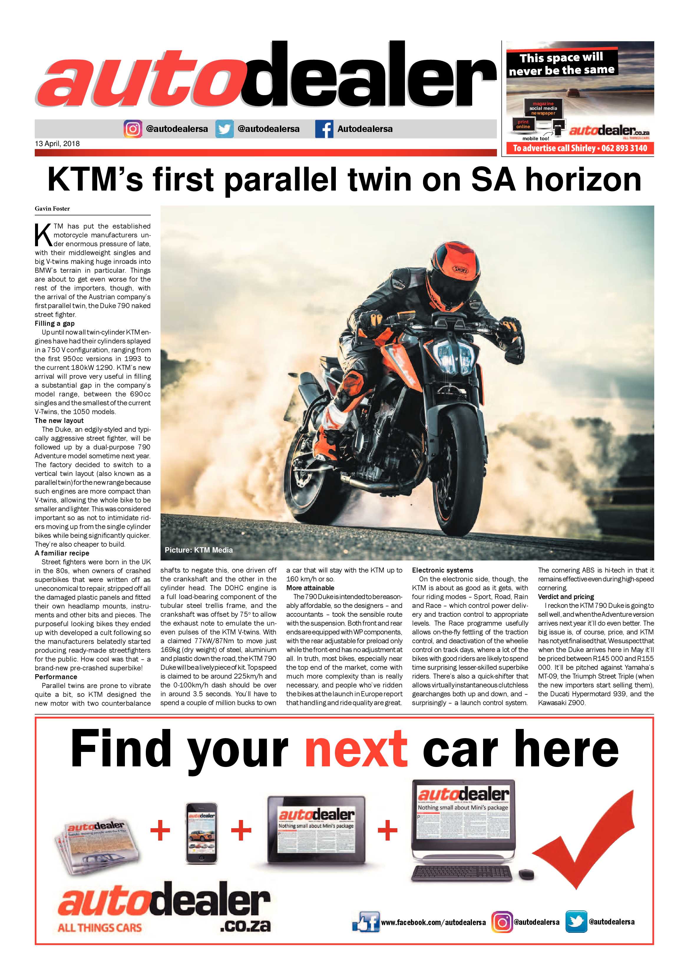 Boksburg Advertiser 10 April 2018 page 19