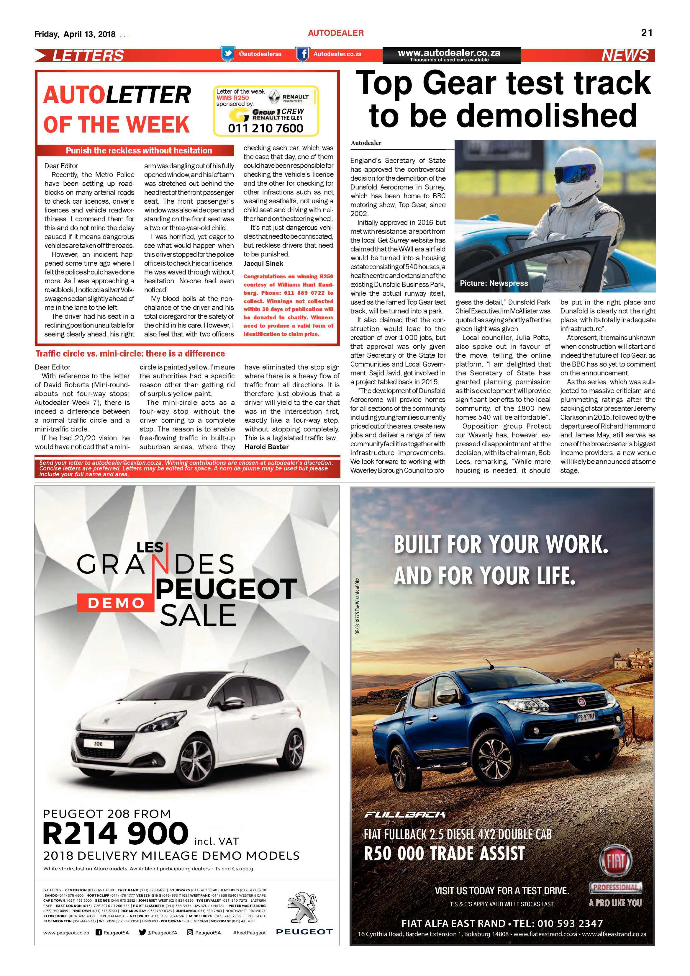Boksburg Advertiser 10 April 2018 page 21