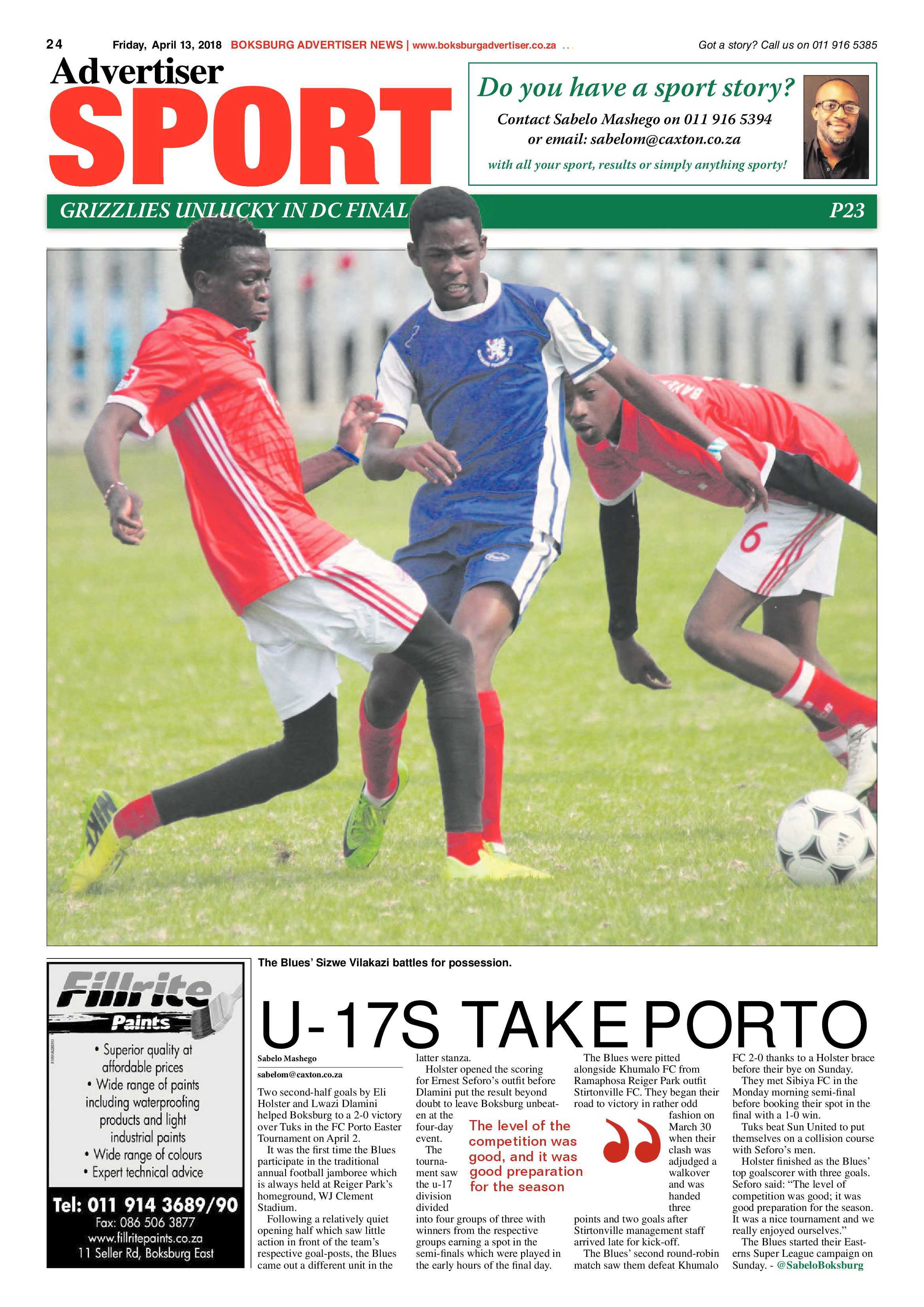 Boksburg Advertiser 10 April 2018 page 24